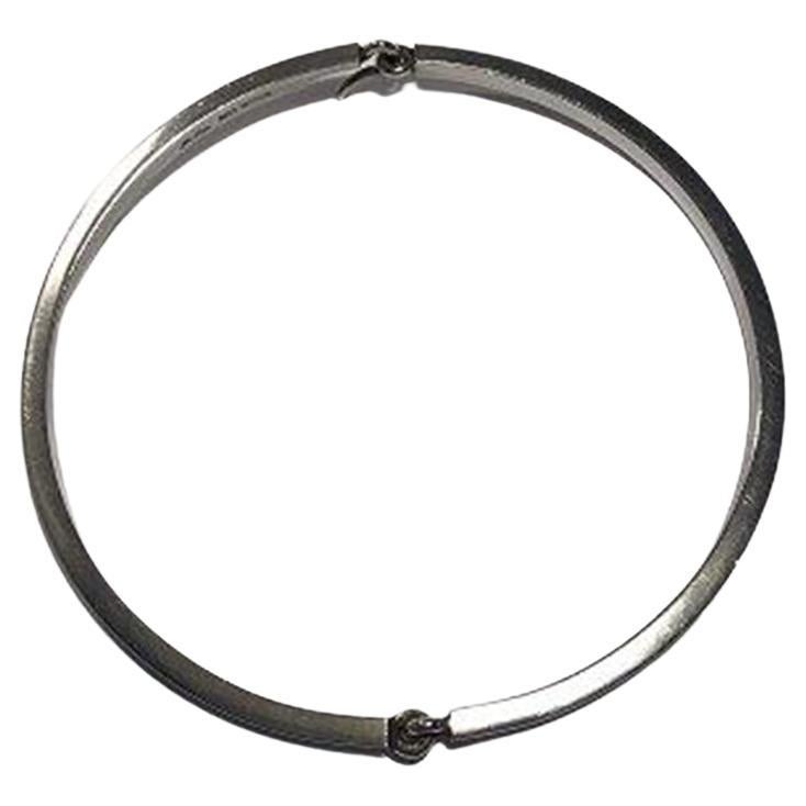Hans Hansen Sterling Silver Two-Part Neck Ring
