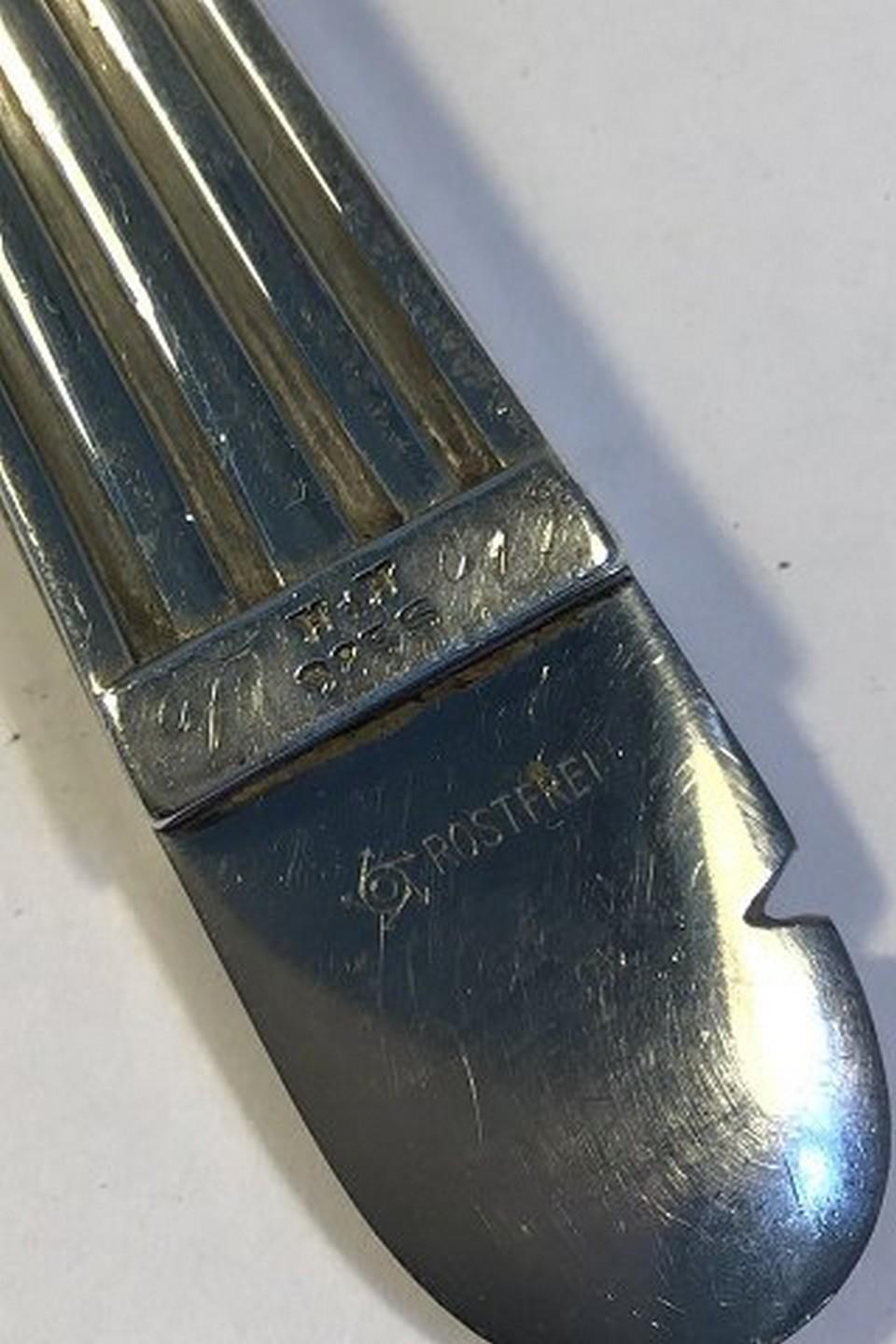 Art Deco Hans Hansen Sterling Silver 'Steel' Cigar Cutter For Sale