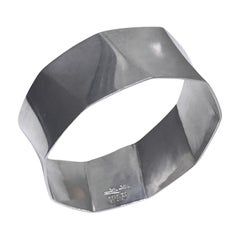 Hans Hansen Sterling bracciale largo Danimarca C.C.
