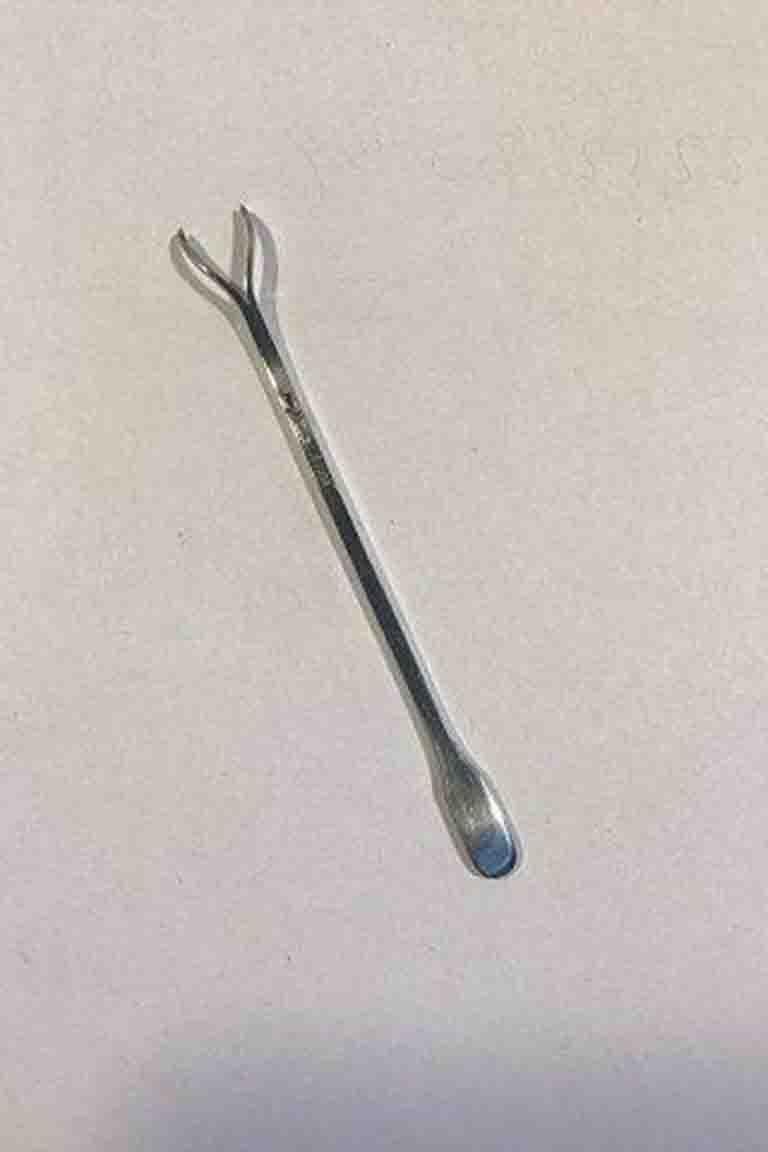 XX secolo Forchetta da ostrica Hans Hansen Thirslund Silver in vendita