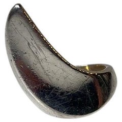 Hans Hansen Retro Claw Ring in Sterling Silver by Allan Scharff