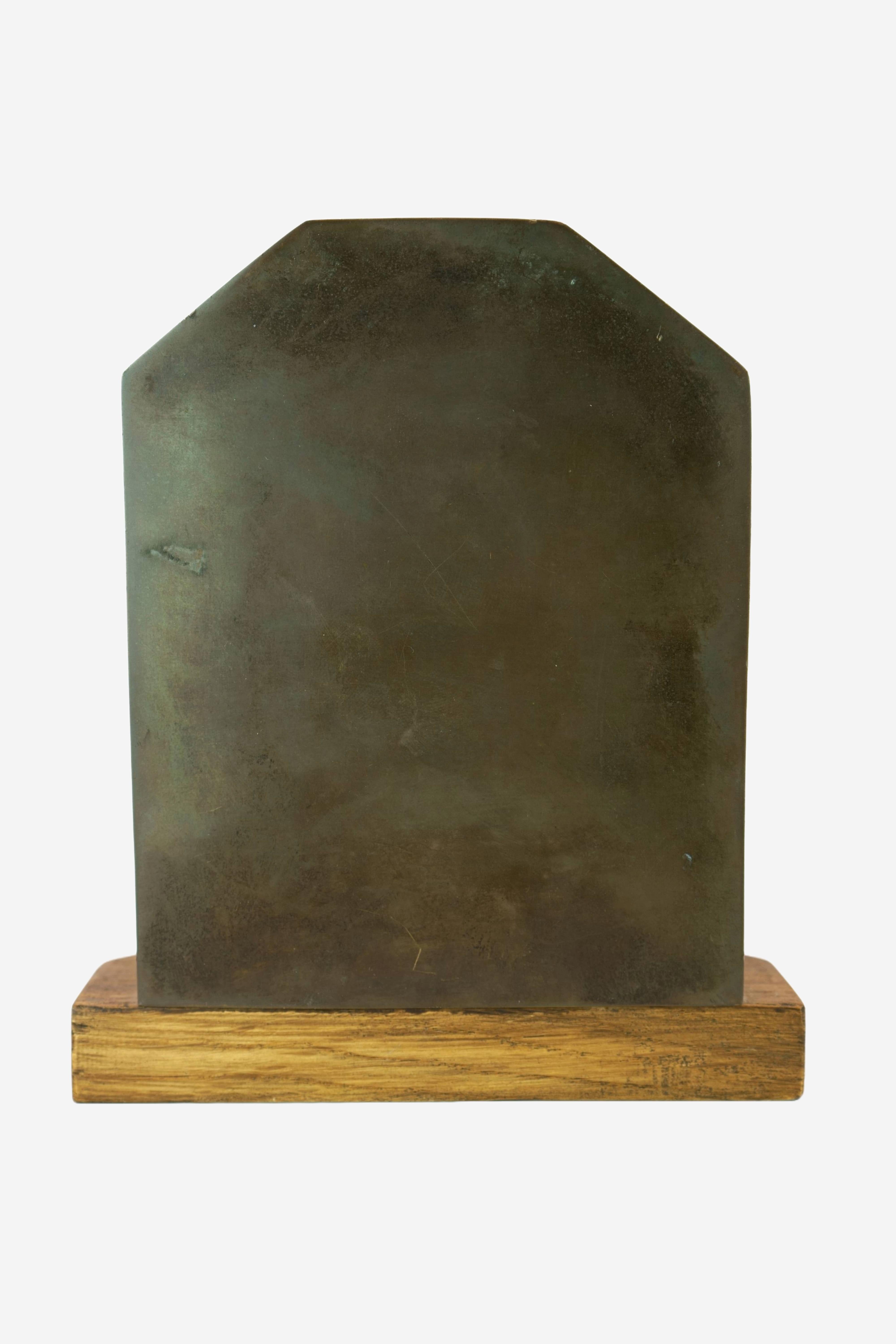 Goethe / - Il testamento di Goethe - - Figurative Sculpture Marrone di Hans Harders