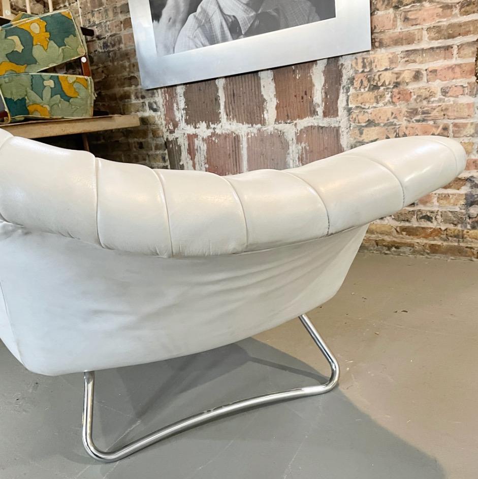 Cuir Chaise longue 
