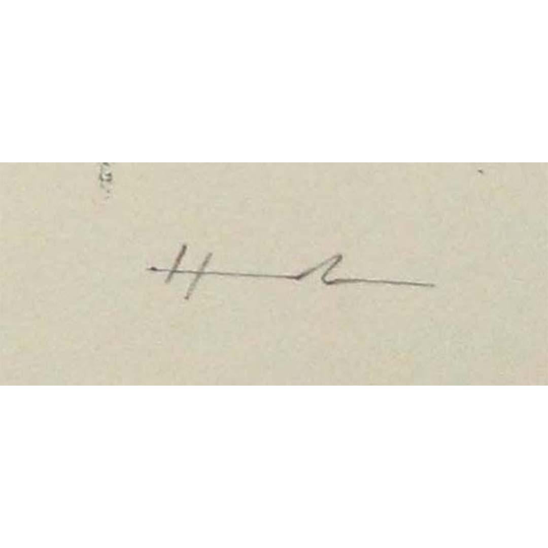 1958 litografia originale di Hans Hartung L43 dal catalogo ragionato in vendita 2