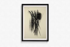 1958 original lithography by Hans Hartung L56 from the catalog raisonné