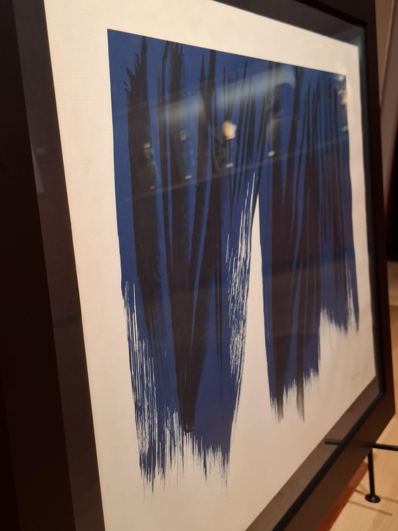 Hans Hartung
Barcelona 
1971
Lithography
Signed and numbered (8/75)
Titled and dated 
60 x 87 cm
