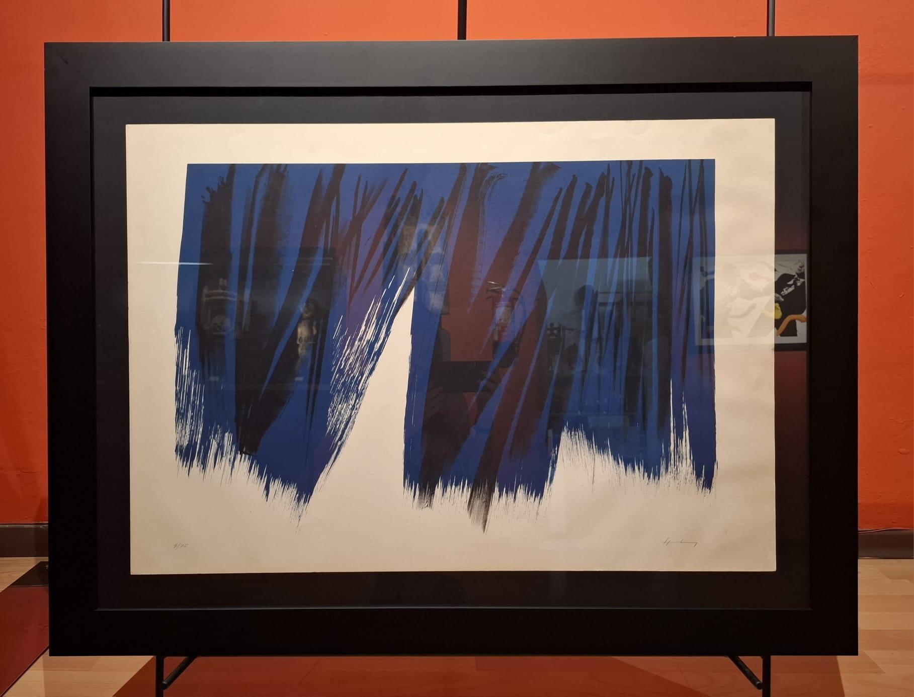Hans Hartung Abstract Print - Barcelona