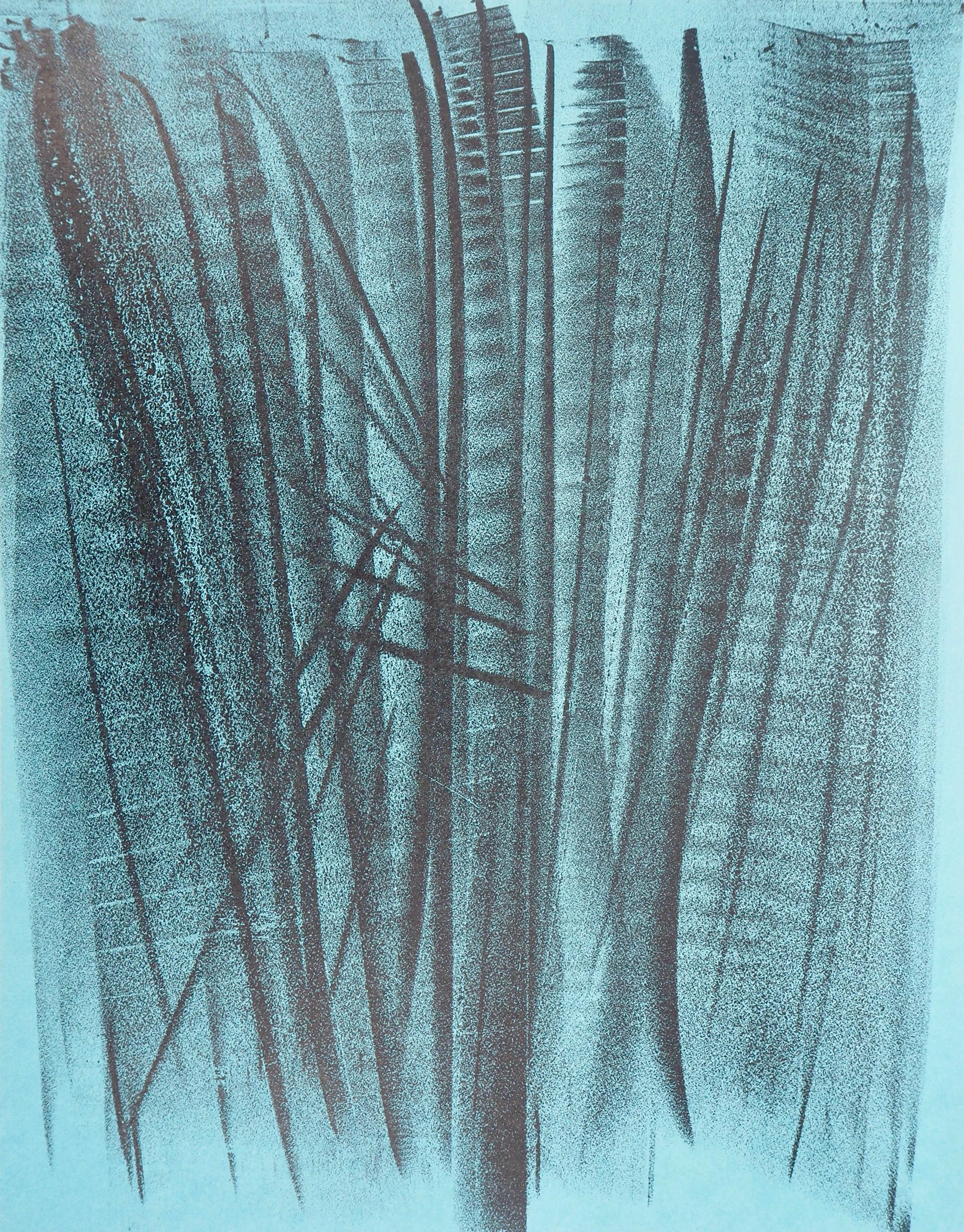 Hans Hartung Landscape Print - Composition, Société internationale d'art XXe siècle