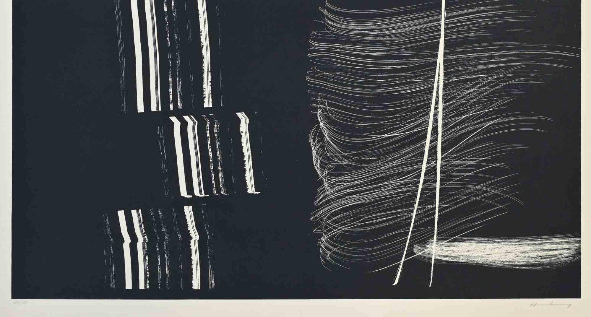 Farandole - Litografia di Hans Hartung - 1970 in vendita 1