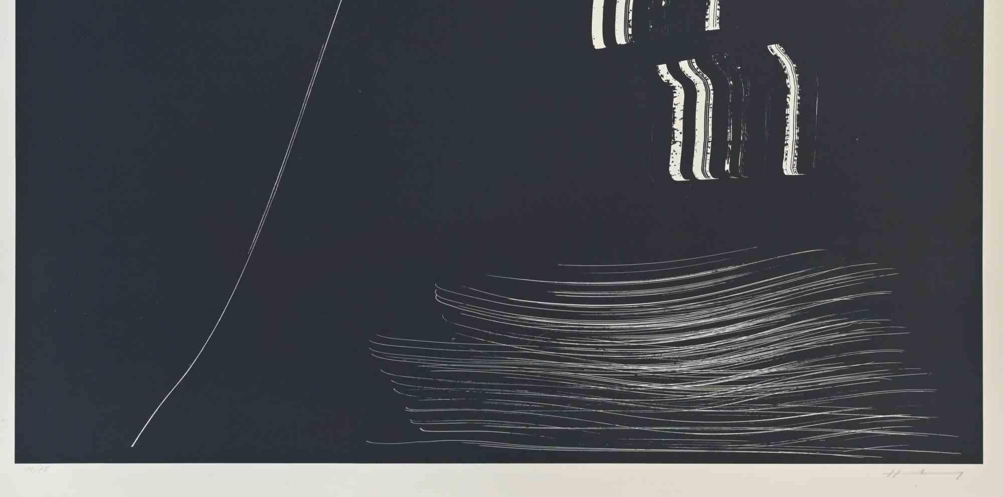 Farandole - Litografia di Hans Hartung - 1970 in vendita 1