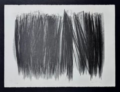 Hans Hartung (1904 – 1989) – L 105 – Lithograph on Arches paper – 1963