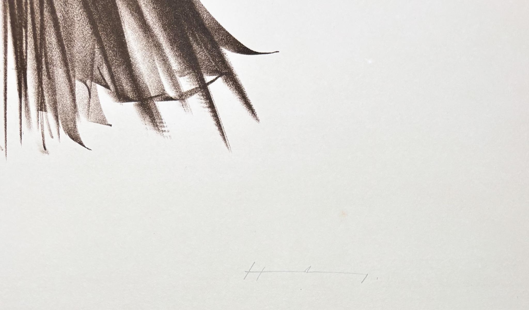 Hans Hartung (1904-1989) - L 115 - Lithographie sur papier vélin BFK Rives - 1964 en vente 3