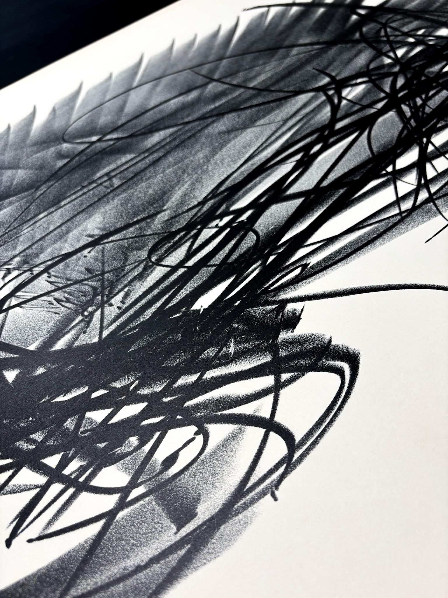 Hans Hartung (1904-1989) - L 121 - Lithographie auf BFK Rives Vellum Papier - 1964 im Angebot 2
