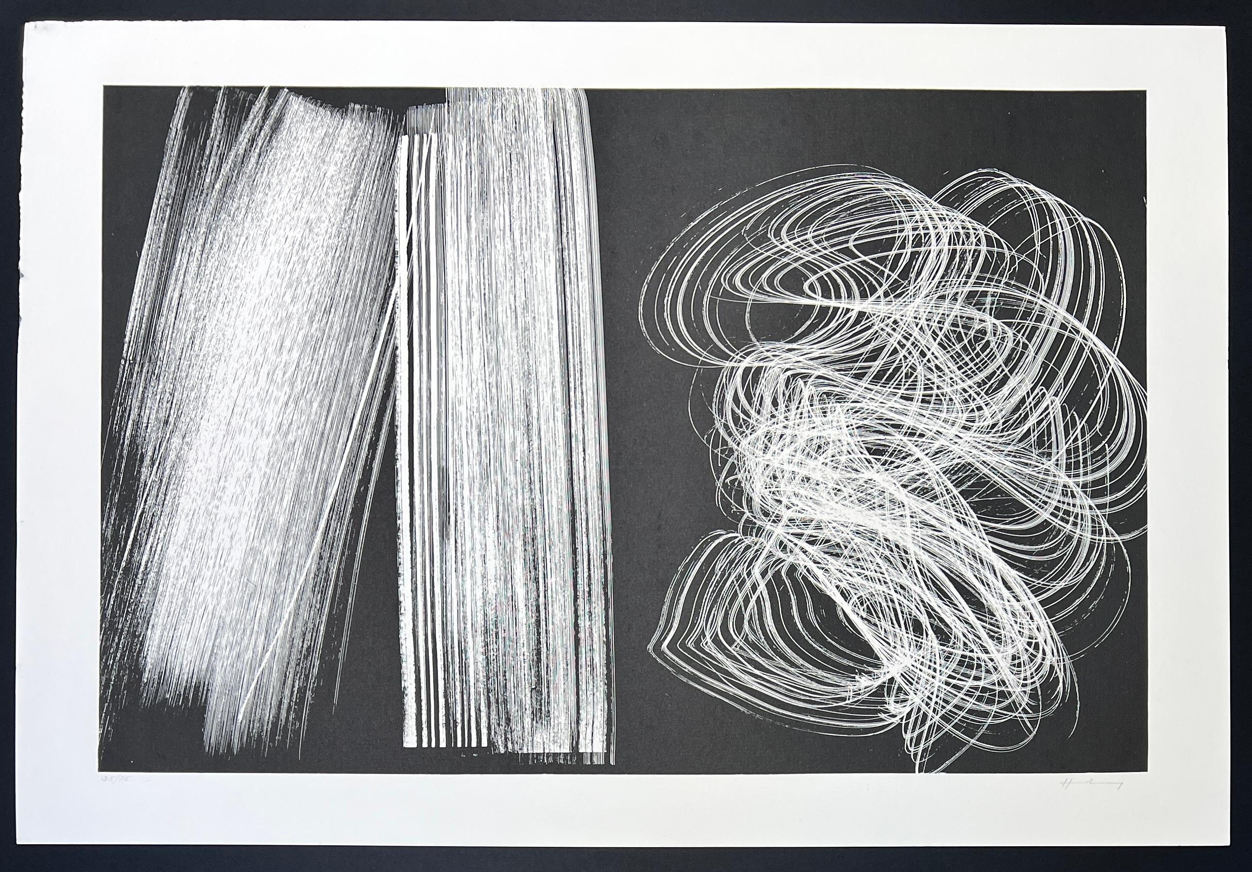 Hans Hartung (1904-1989) - L-1970-5 - 1970 im Angebot 1