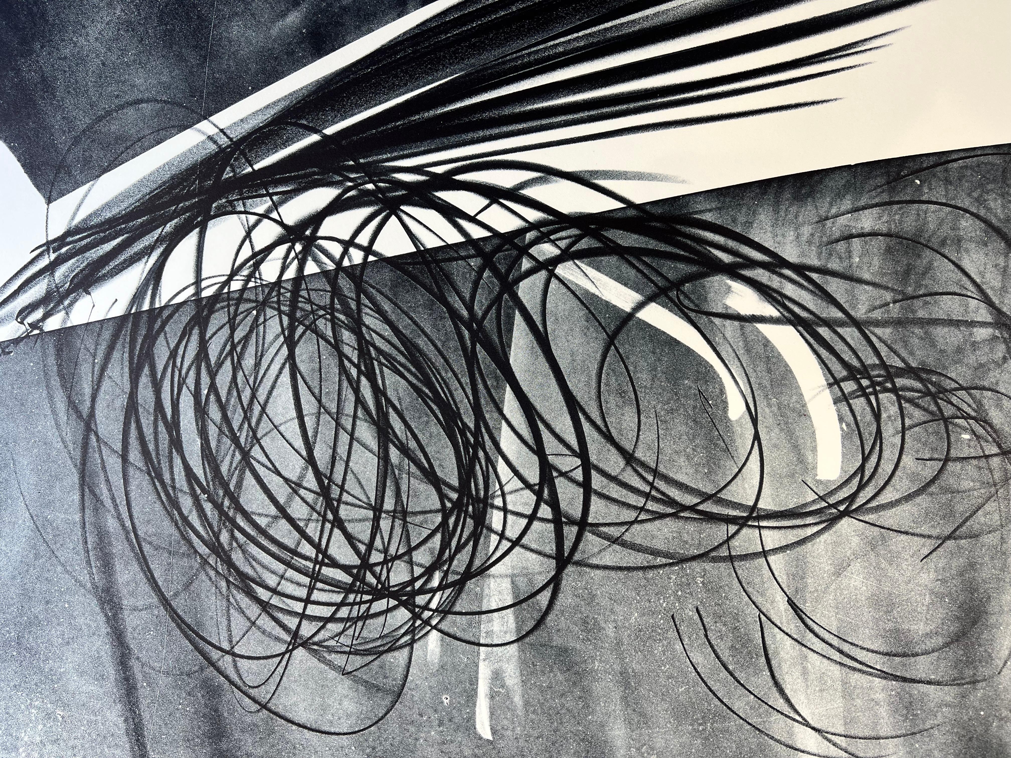 Hans Hartung ( 1904 – 1989 ) – L 1974-8 – hand-signed Lithograph on BFK Rives  2