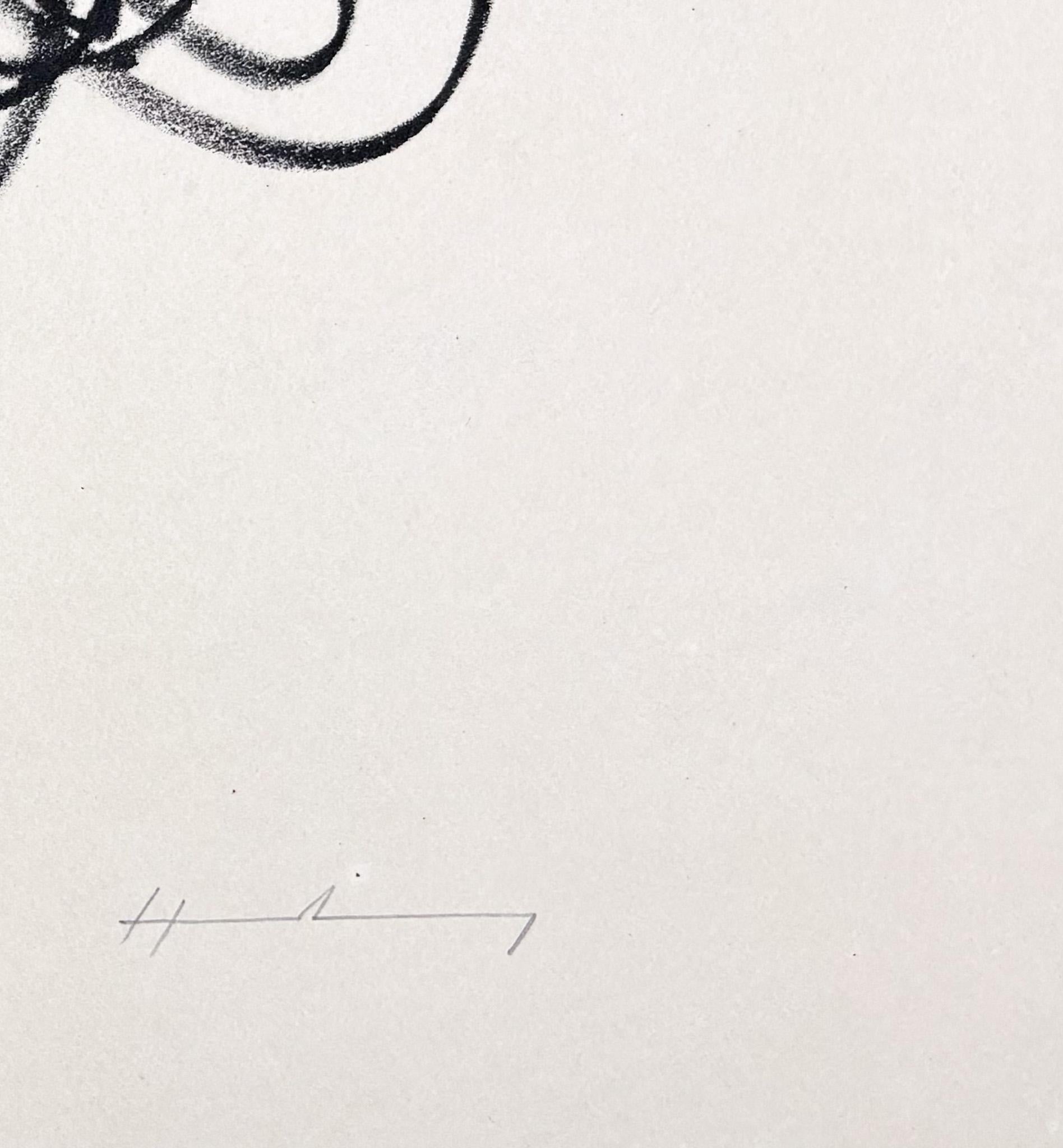 Hans Hartung (1904-1989) - L 38 - Lithographie auf BFK Rives Vellum Papier - 1958 im Angebot 5