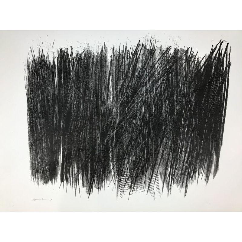 Hans Hartung ( 1904 - 1989 ) - L 103 - hand-signed Lithograph on BFK Rives paper 1963

Additional information:
Material: Lithograph on BFK Rives paper
Edited in 1963.
Overall edition of 75 copies
Signed in pencil by artist
Current exemplar numbered