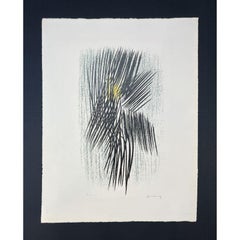 Hans Hartung - L 22 - Hand-Signed Lithography, 1957