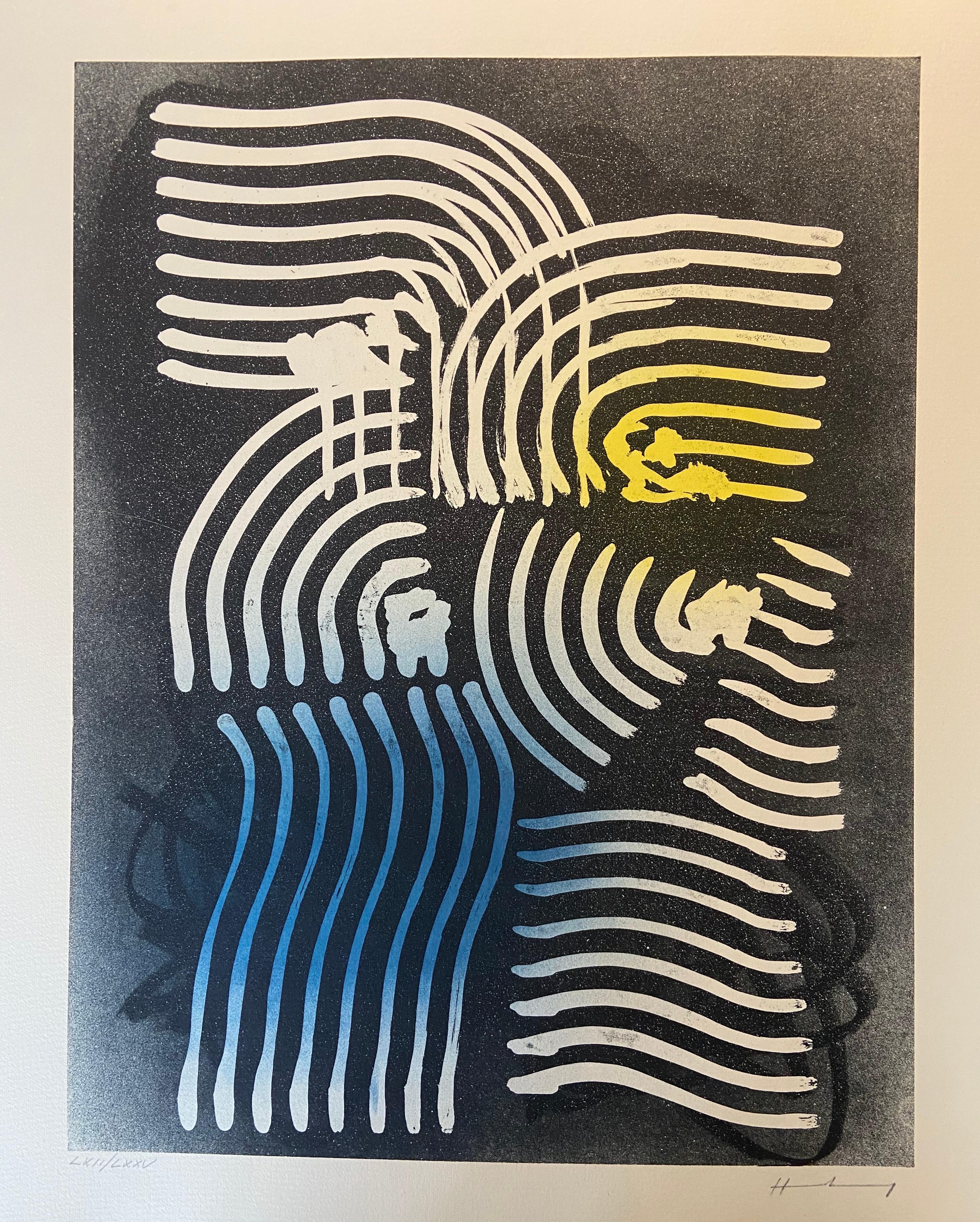 Hans Hartung - Lithograph Farandoles XVIII
Original signed and numbered in pencil
Edition of 75 copies on Guarro paper. 
Size: 86.5 cm x 59.5 cm
Dimensions of the work: 38 x 50
Edited and printed by Poligrafa, Barcelona. 1971 
Perfect condition
1600