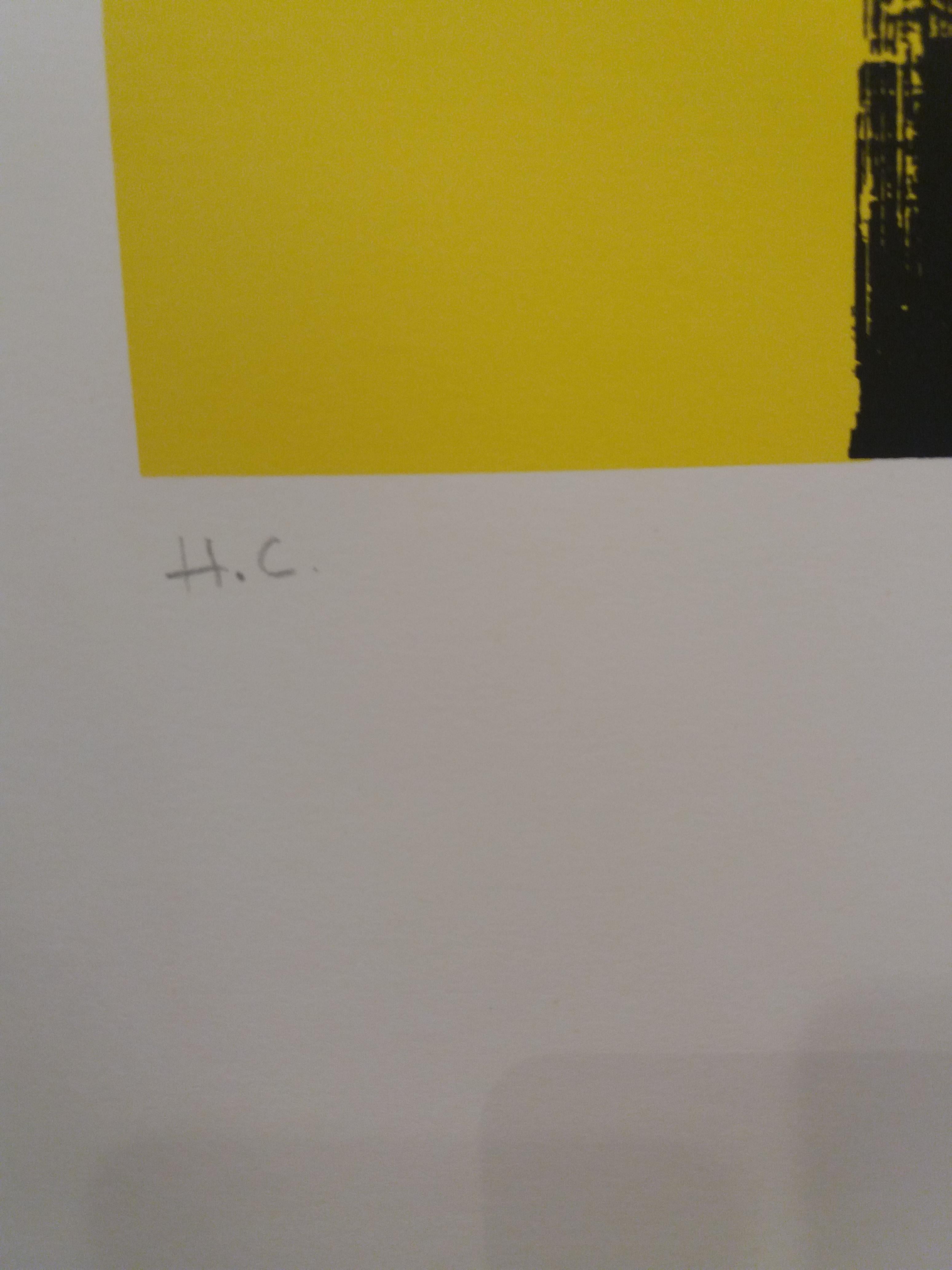 HARTUNG  litografia astratta originale - pittura firmata in edizione limitata in vendita 2