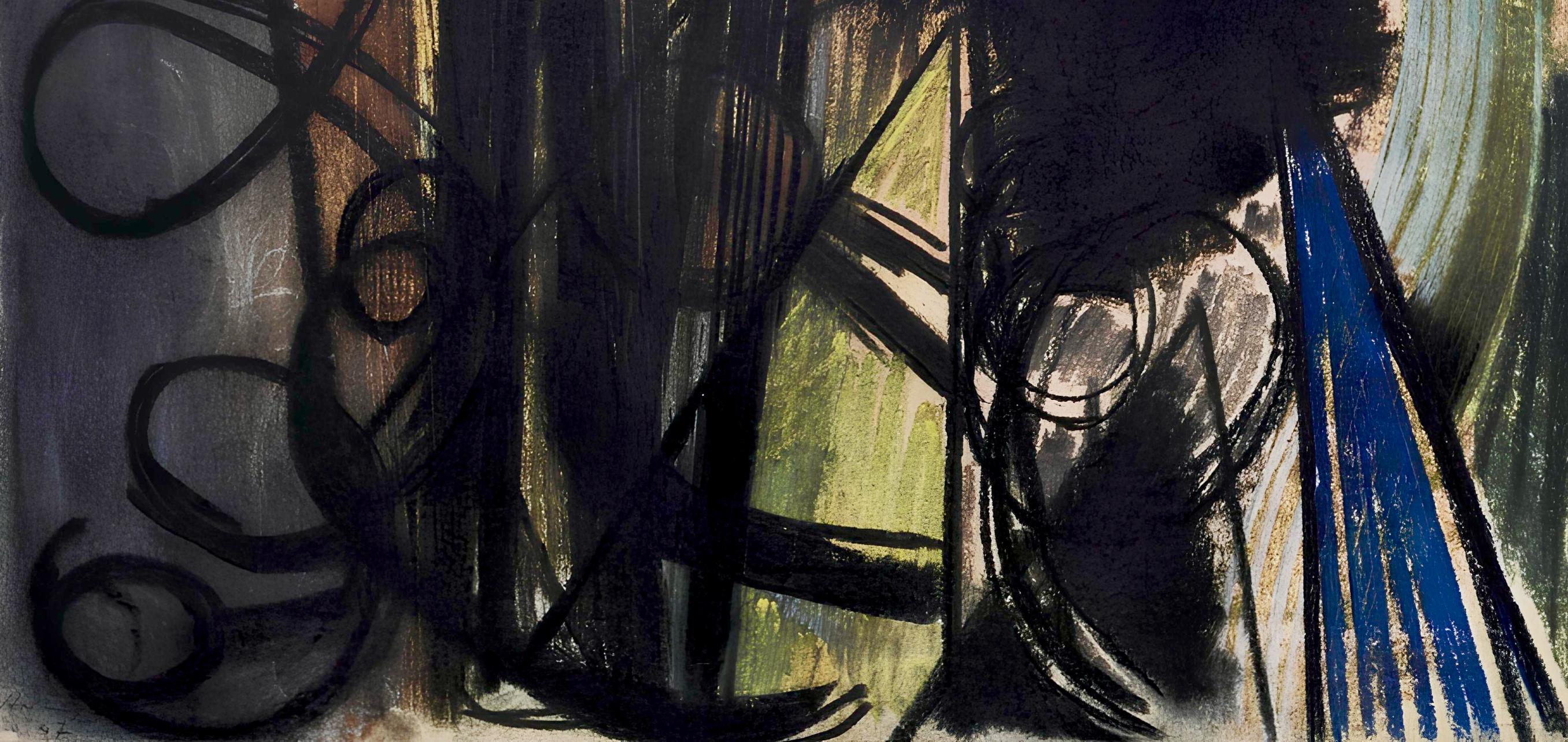 Hartung, Composition, Hans Hartung, Peintres d'aujourd'hui (after) For Sale 1