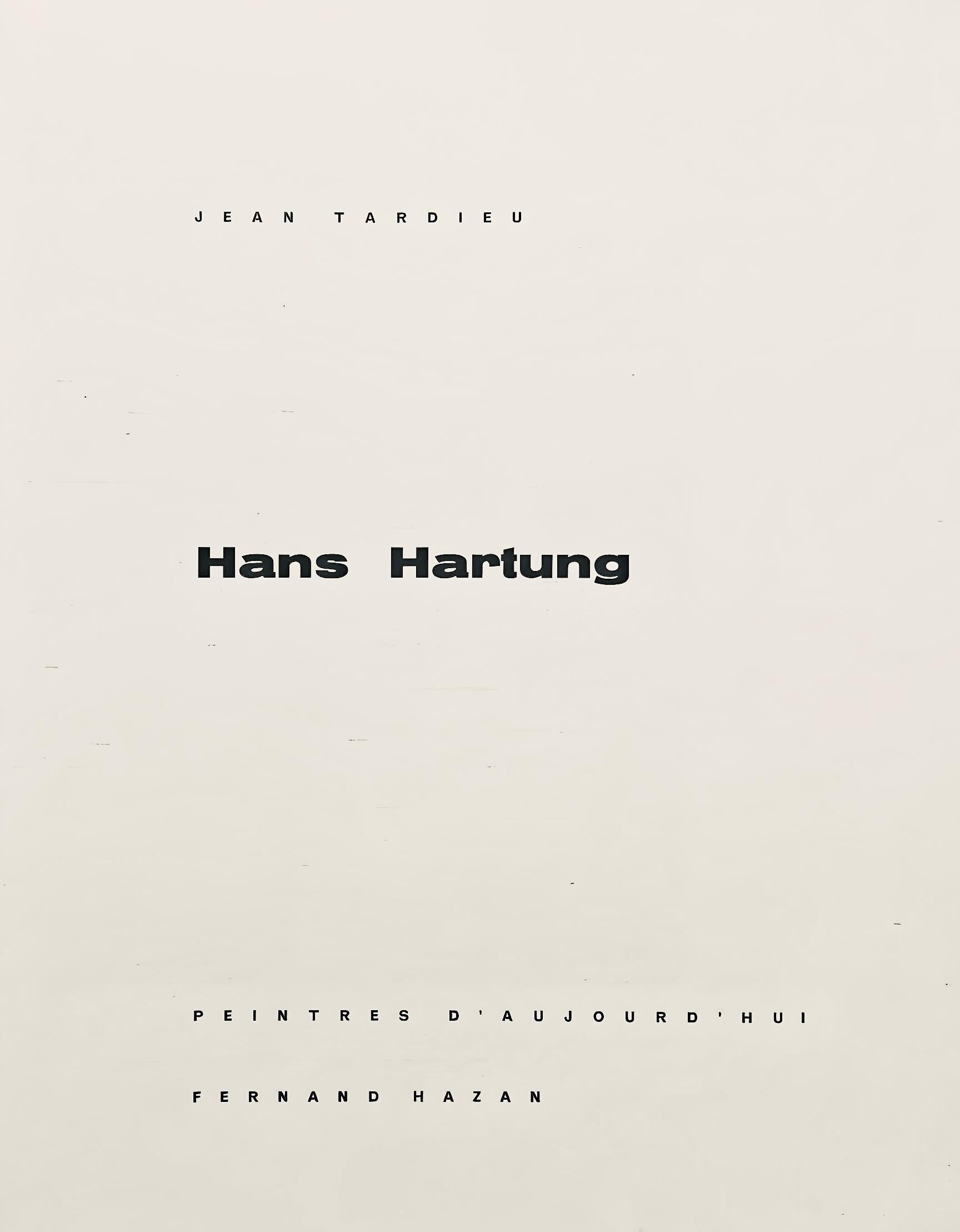 Hartung, Composition, Hans Hartung, Peintres d'aujourd'hui (après) en vente 5