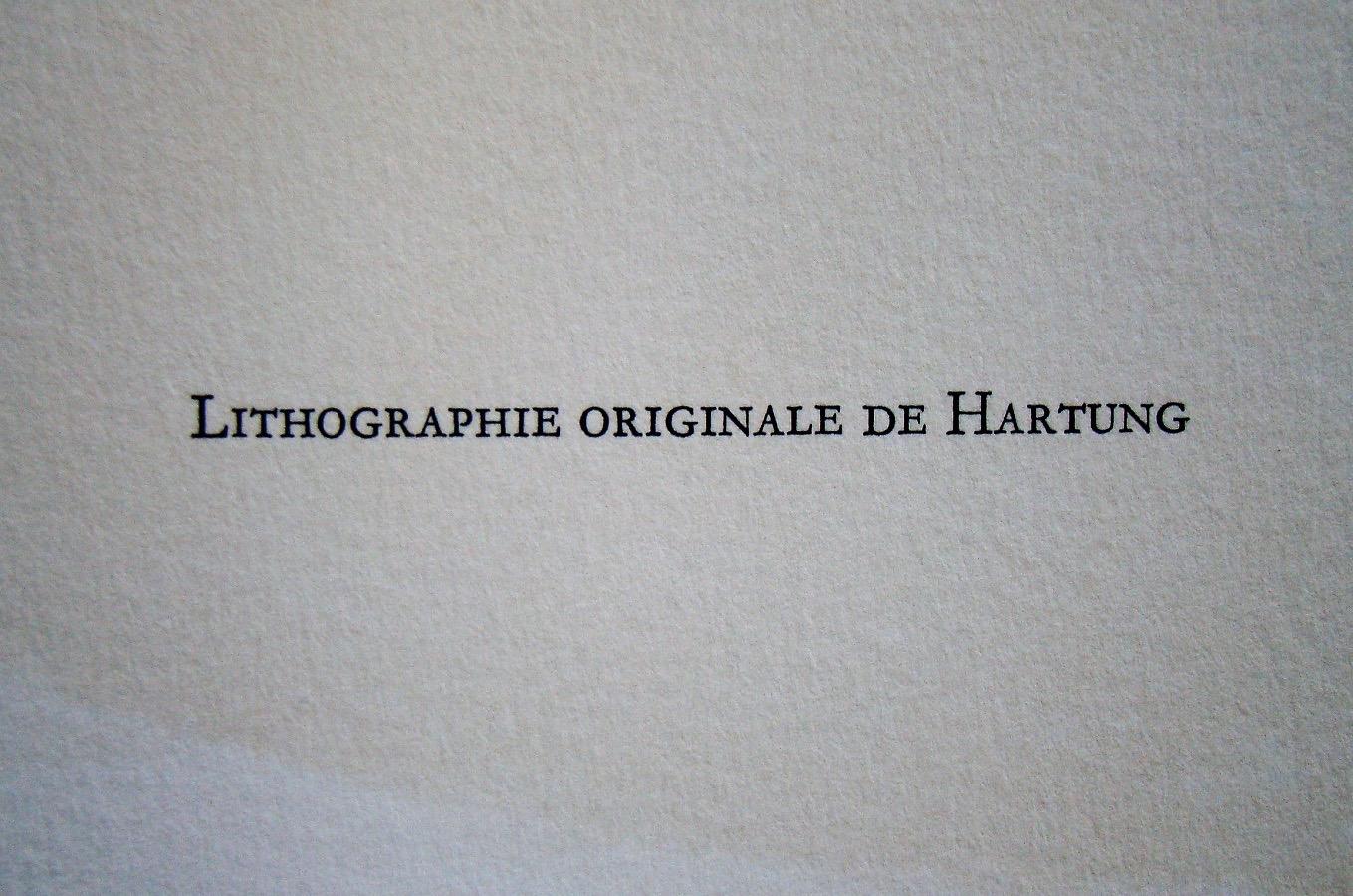 Hartung, Composition, San Lazzaro et ses Amis, XXe Siècle (after) For Sale 1