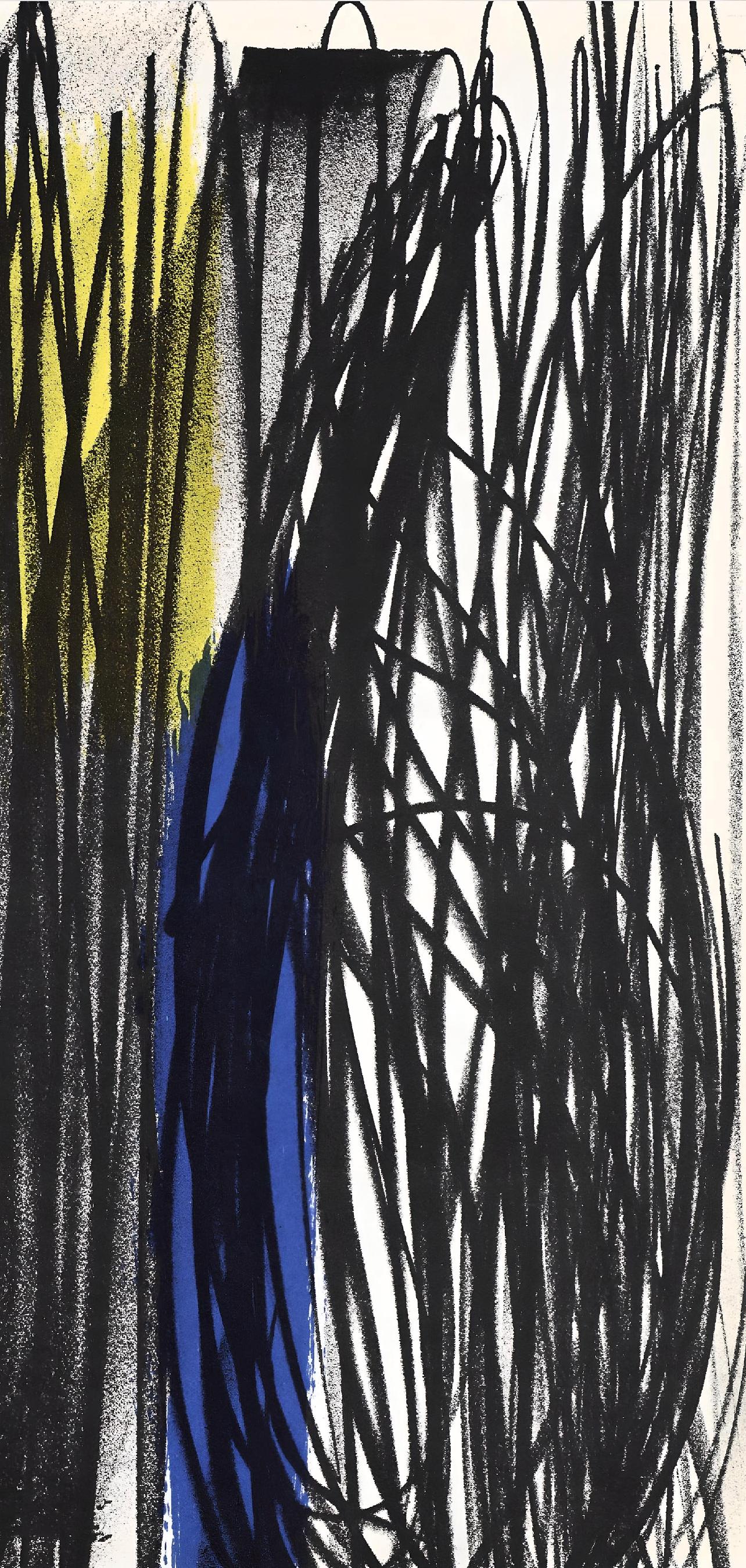Hartung, Komposition, XXe Siècle (nach) – Print von Hans Hartung