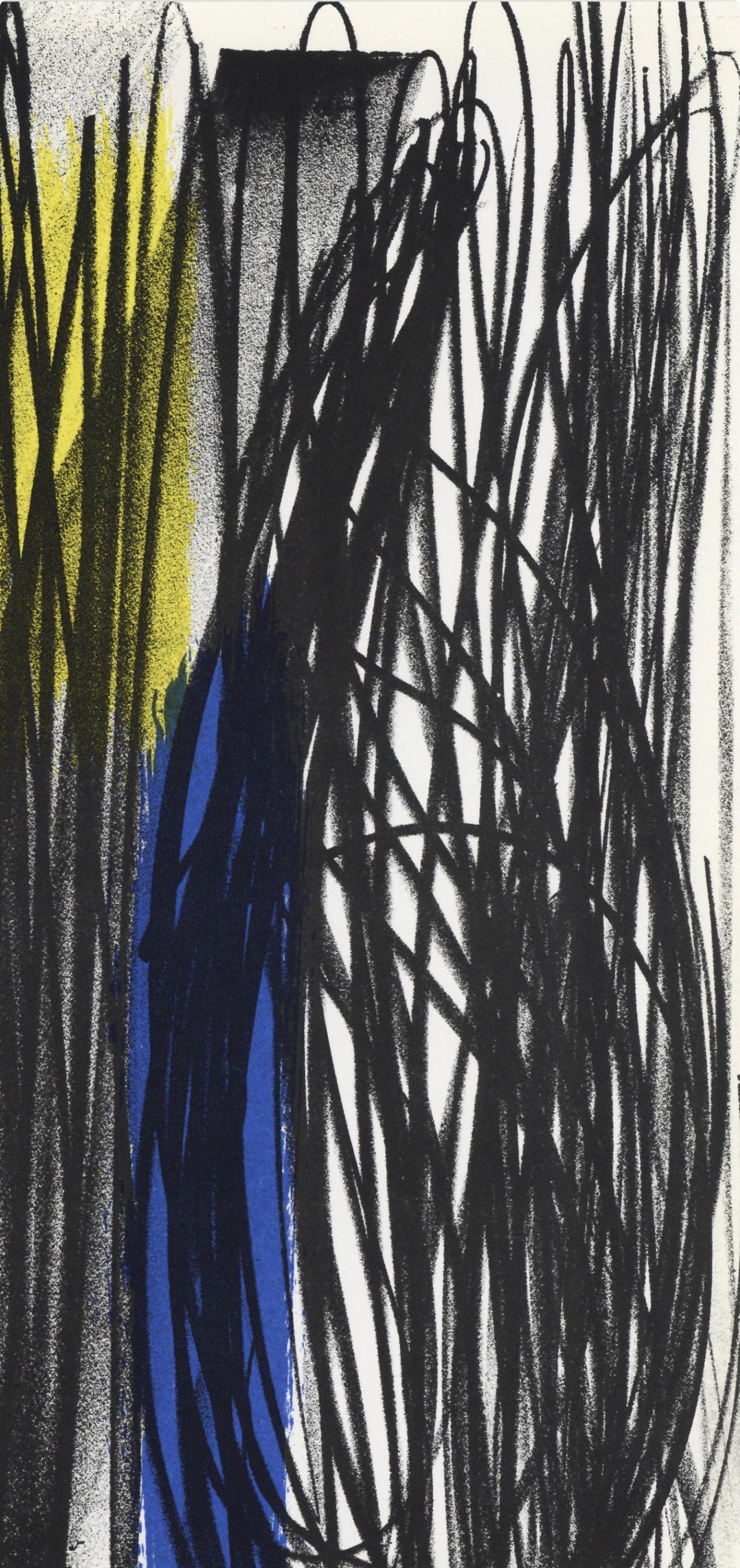 Hartung, Composition, XXe Siècle (after) - Print by Hans Hartung