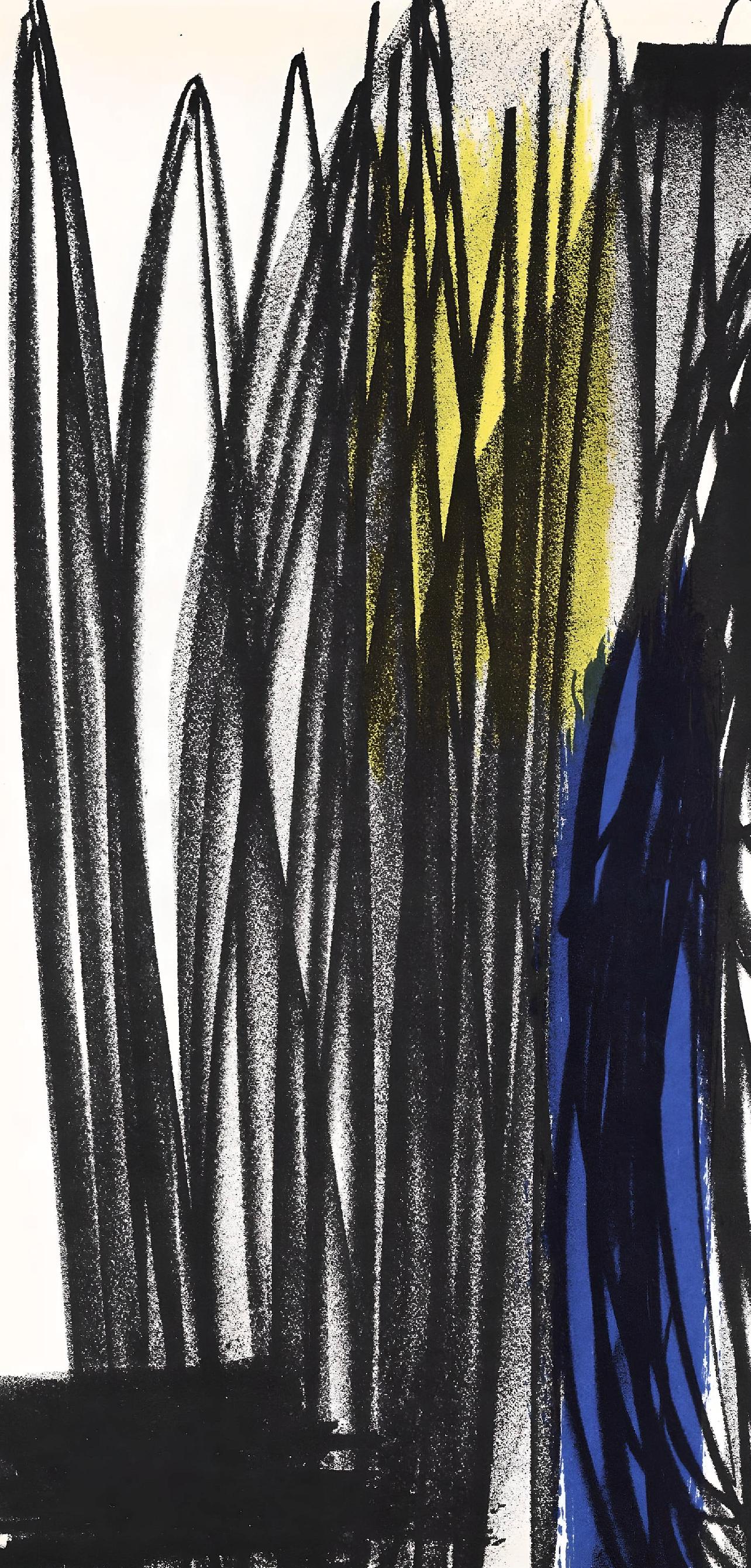 Hartung, Composition, XXe Siècle (after) - Modern Print by Hans Hartung