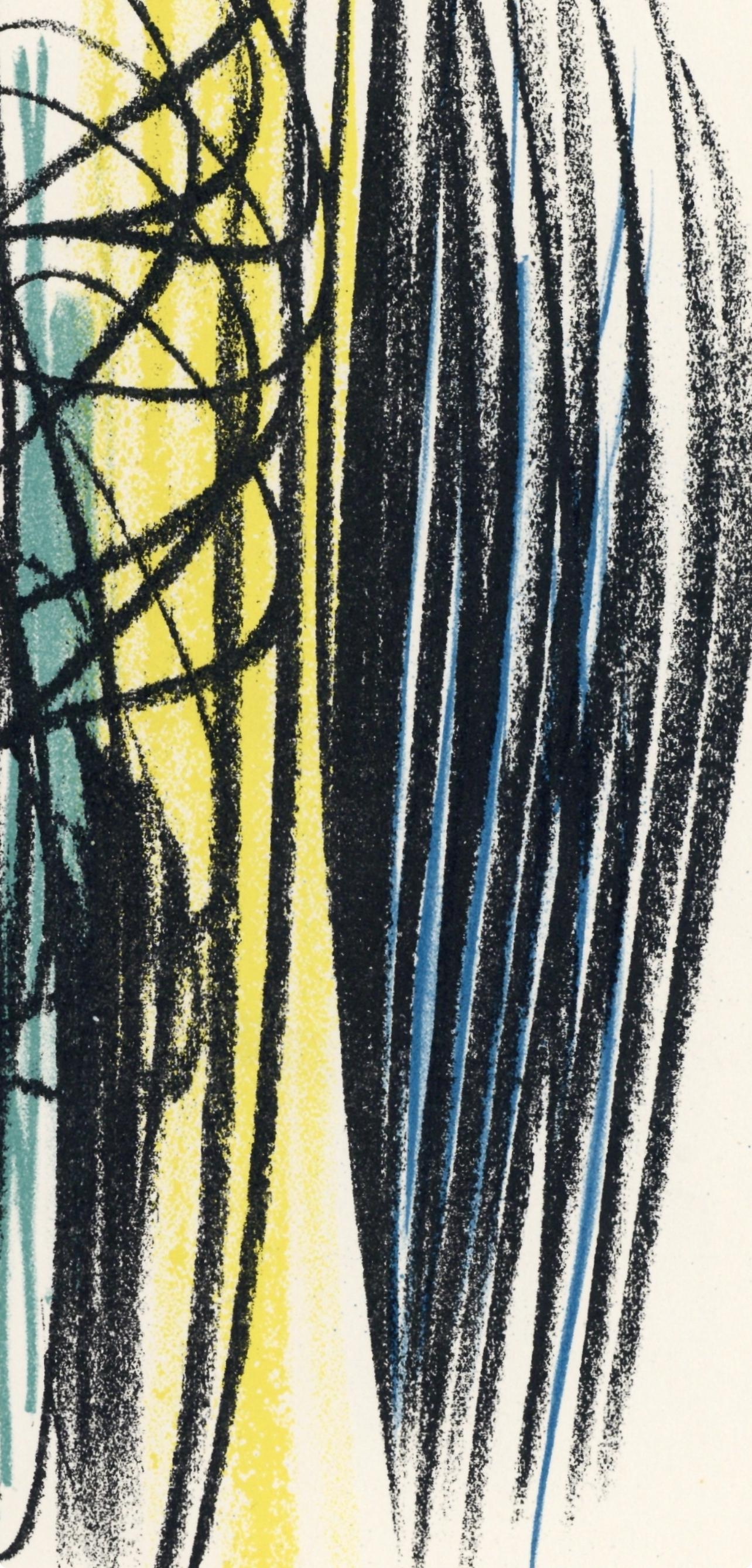 Hartung, Composition, XXe Siècle (after) - Modern Print by Hans Hartung