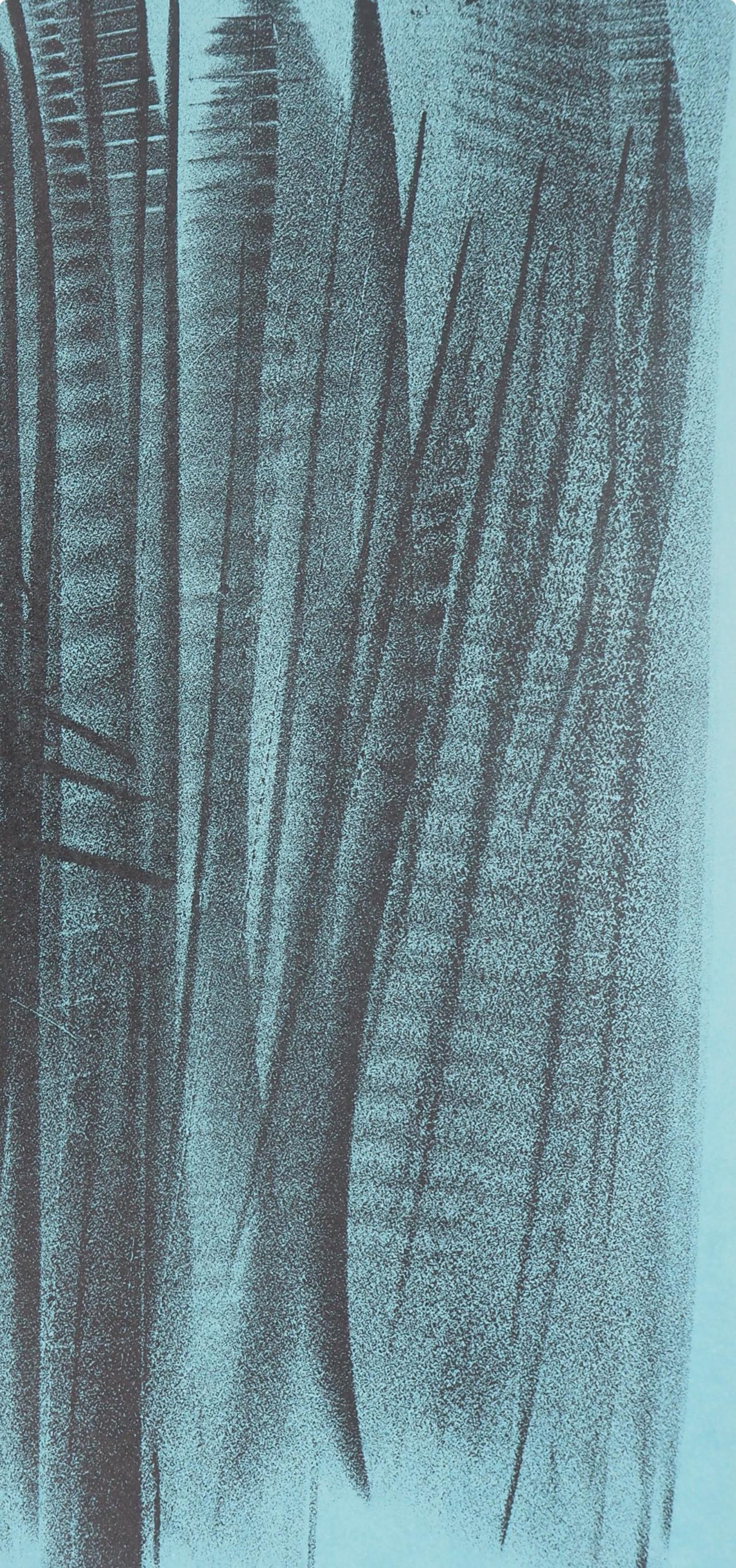 Hartung, Composizione, XXe Siècle (dopo) - Figurative Print Grigio di Hans Hartung