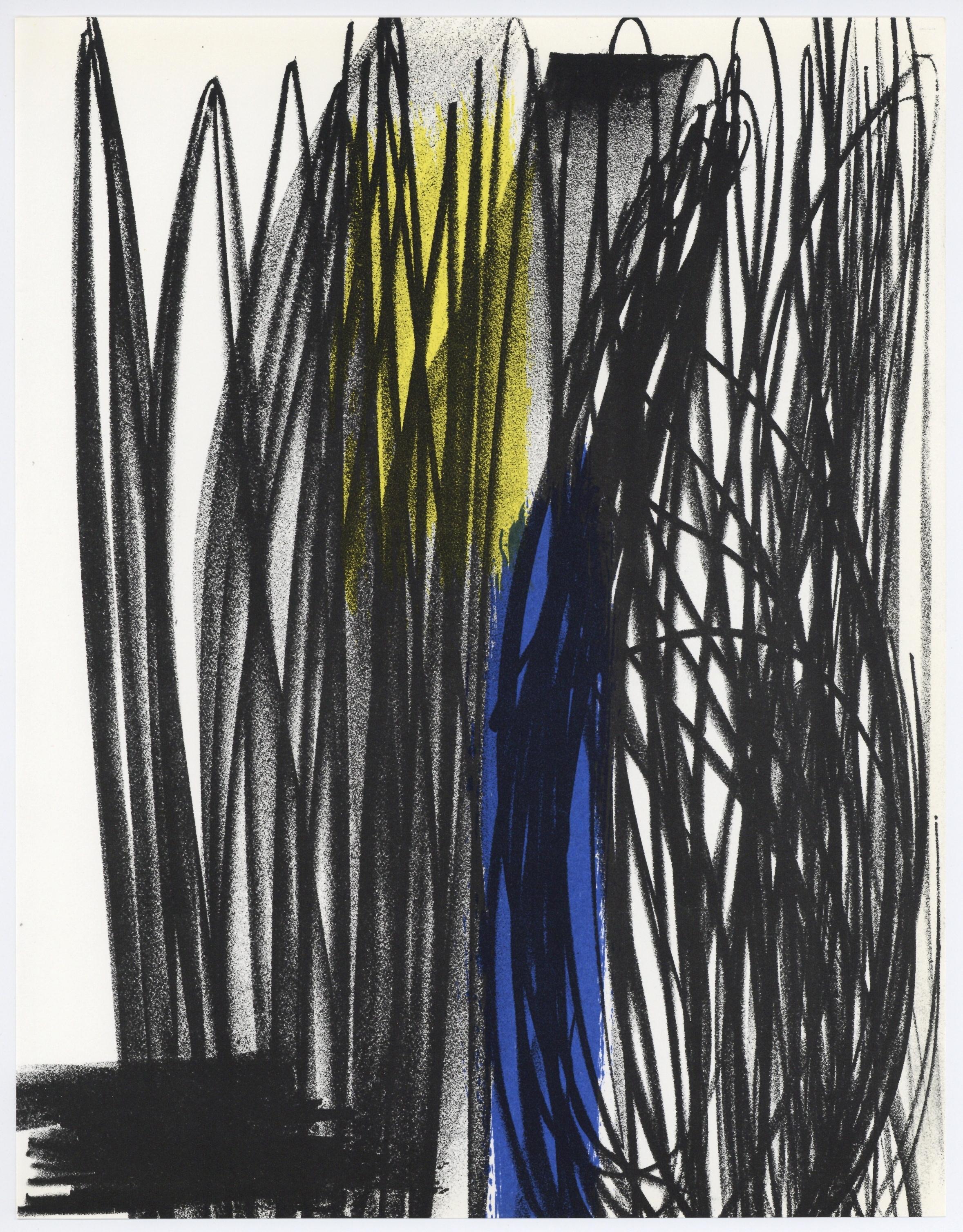 Lithograph on vélin paper. Unsigned and unnumbered, as issued. Good condition. Notes: From the volume, XXe Siècle, vol. n°41, 1973. Published and printed under the direction of Gualtieri di San Lazzaro, éditeur, Paris, by Société Internationale