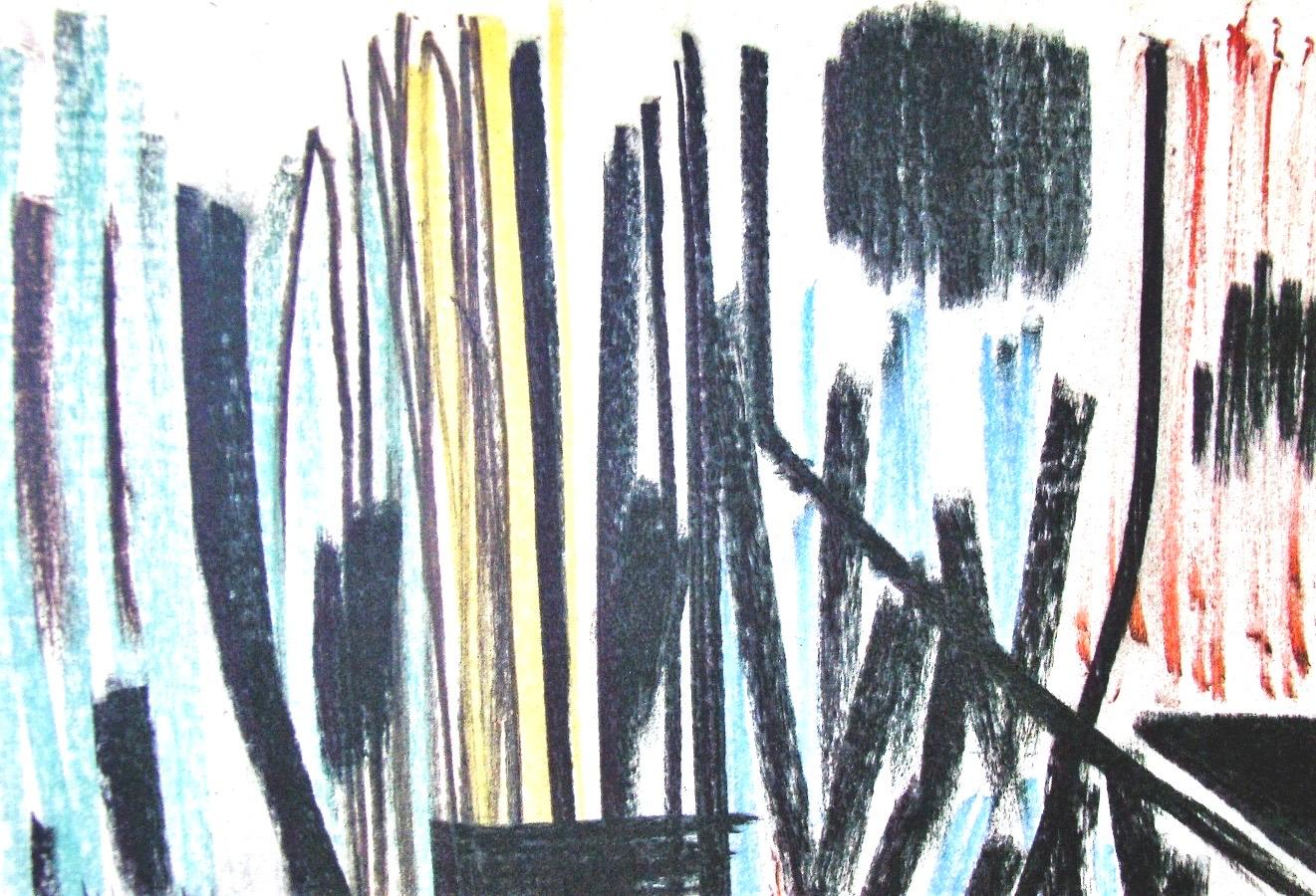 Hartung, P. 1950-4, Hans Hartung, Peintres d'aujourd'hui (after) For Sale 1