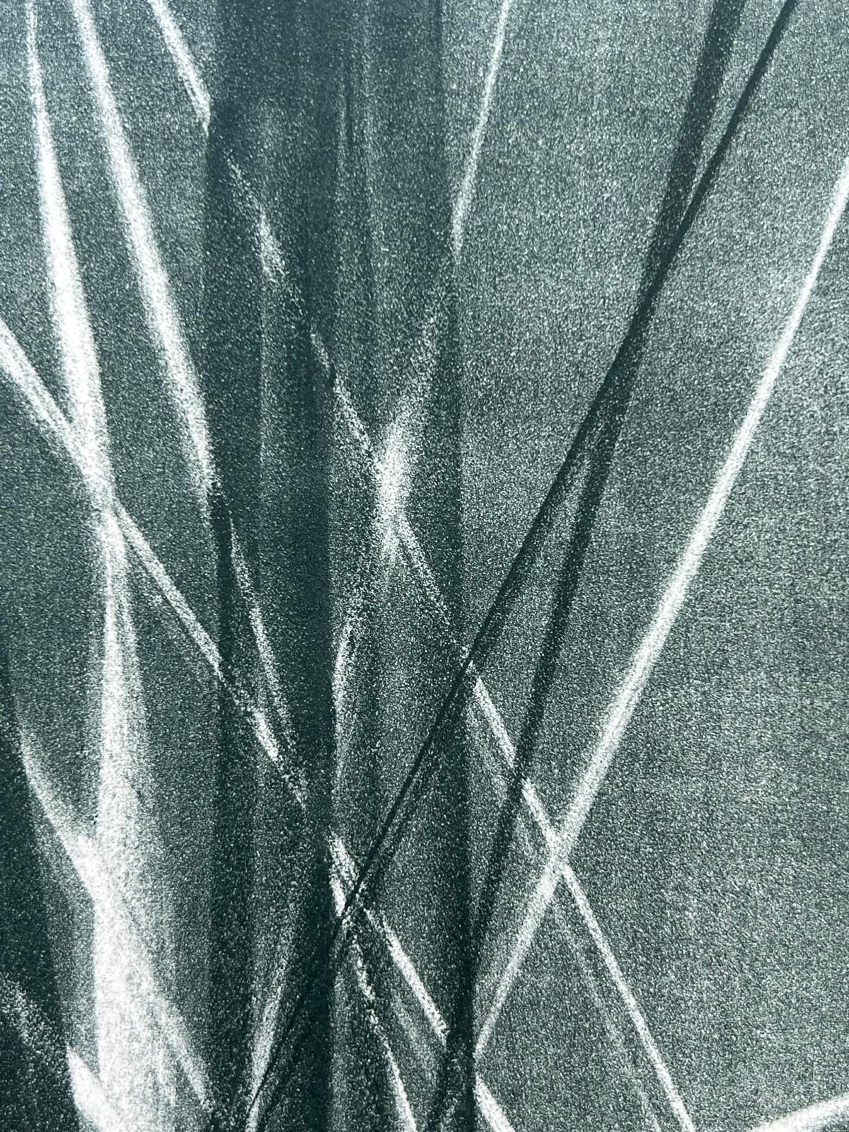 Homage to Hans Arp - Gray Abstract Print by Hans Hartung
