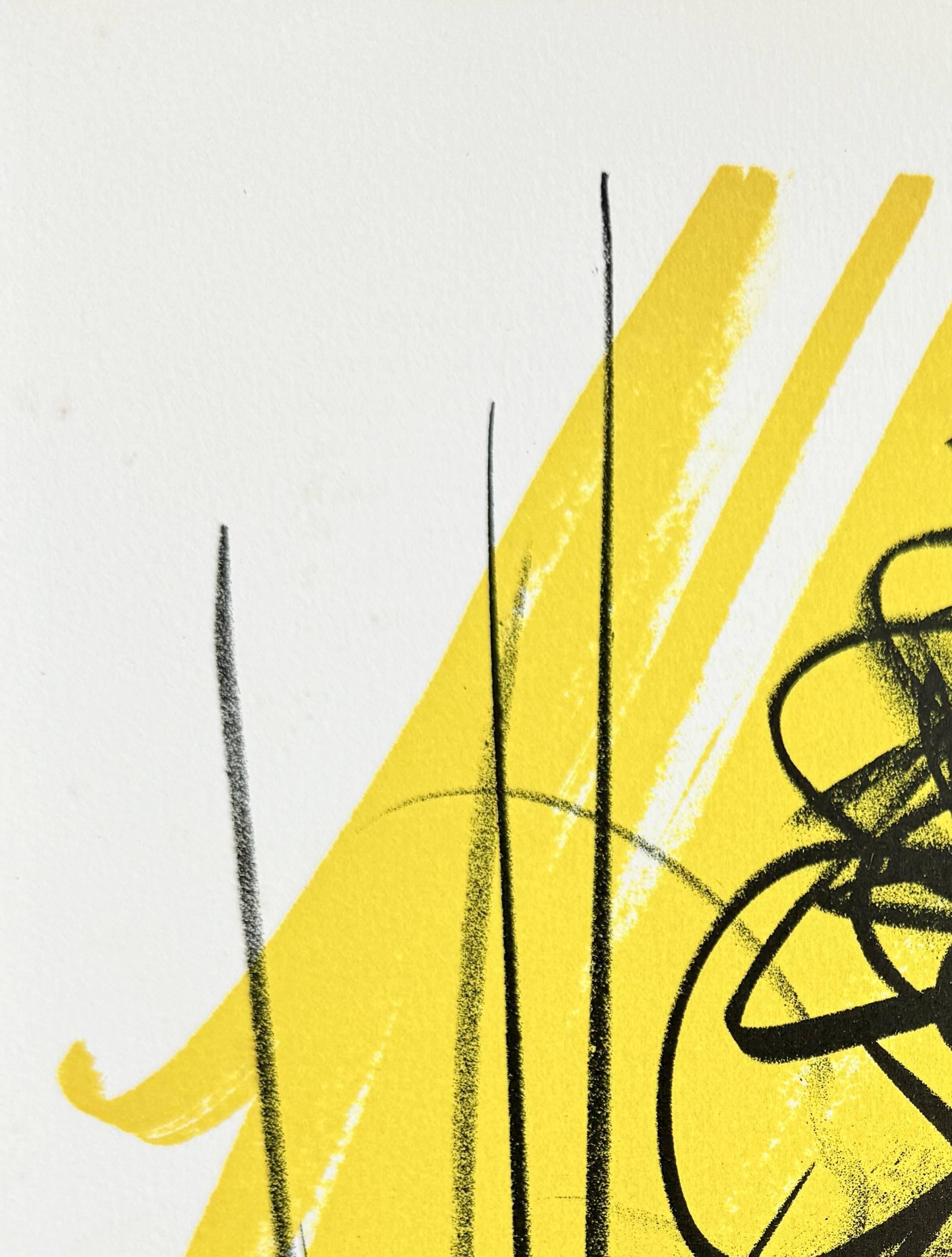 Omaggio a San Lazzaro - Print di Hans Hartung