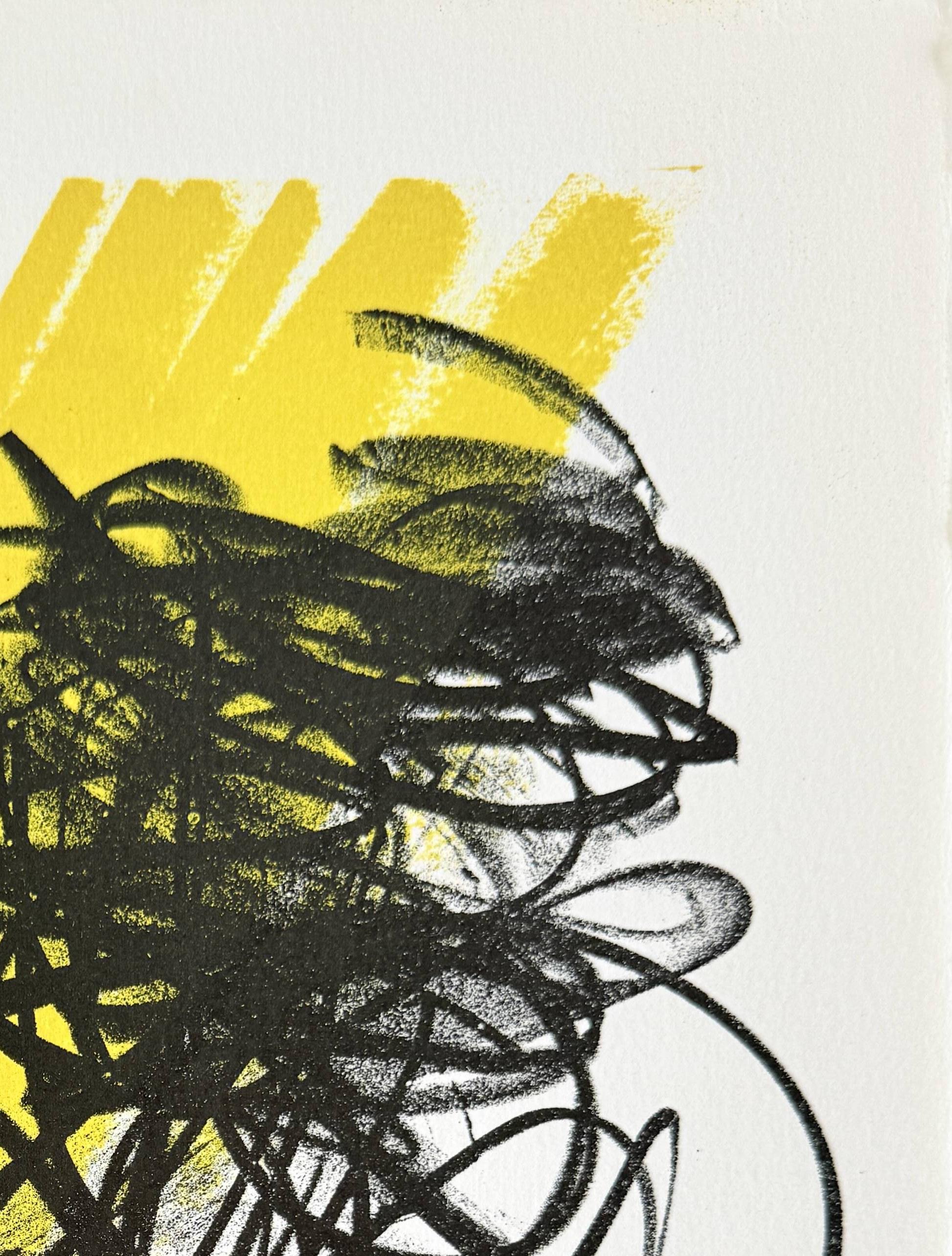Omaggio a San Lazzaro - Print Moderno di Hans Hartung