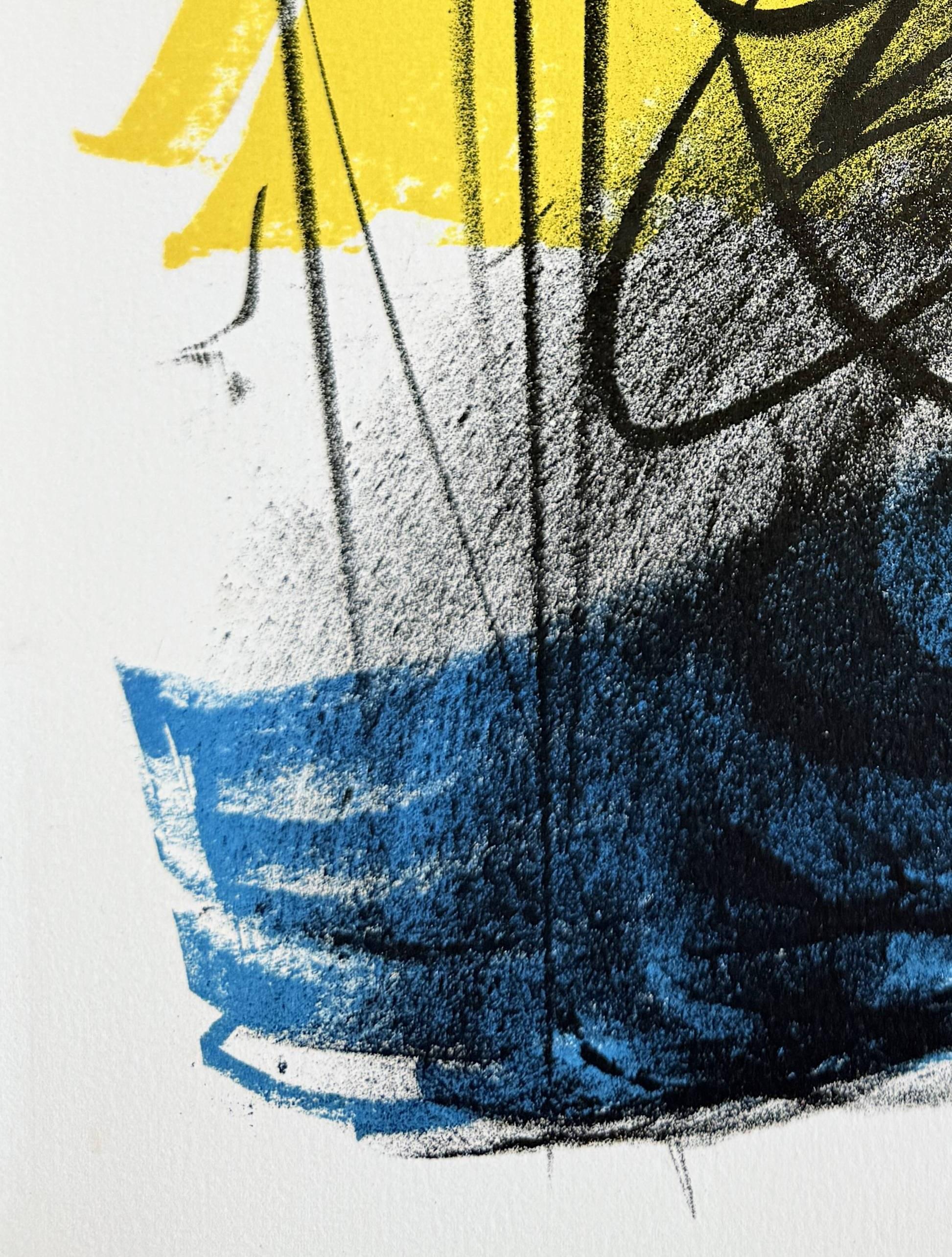 Omaggio a San Lazzaro - Print Beige di Hans Hartung