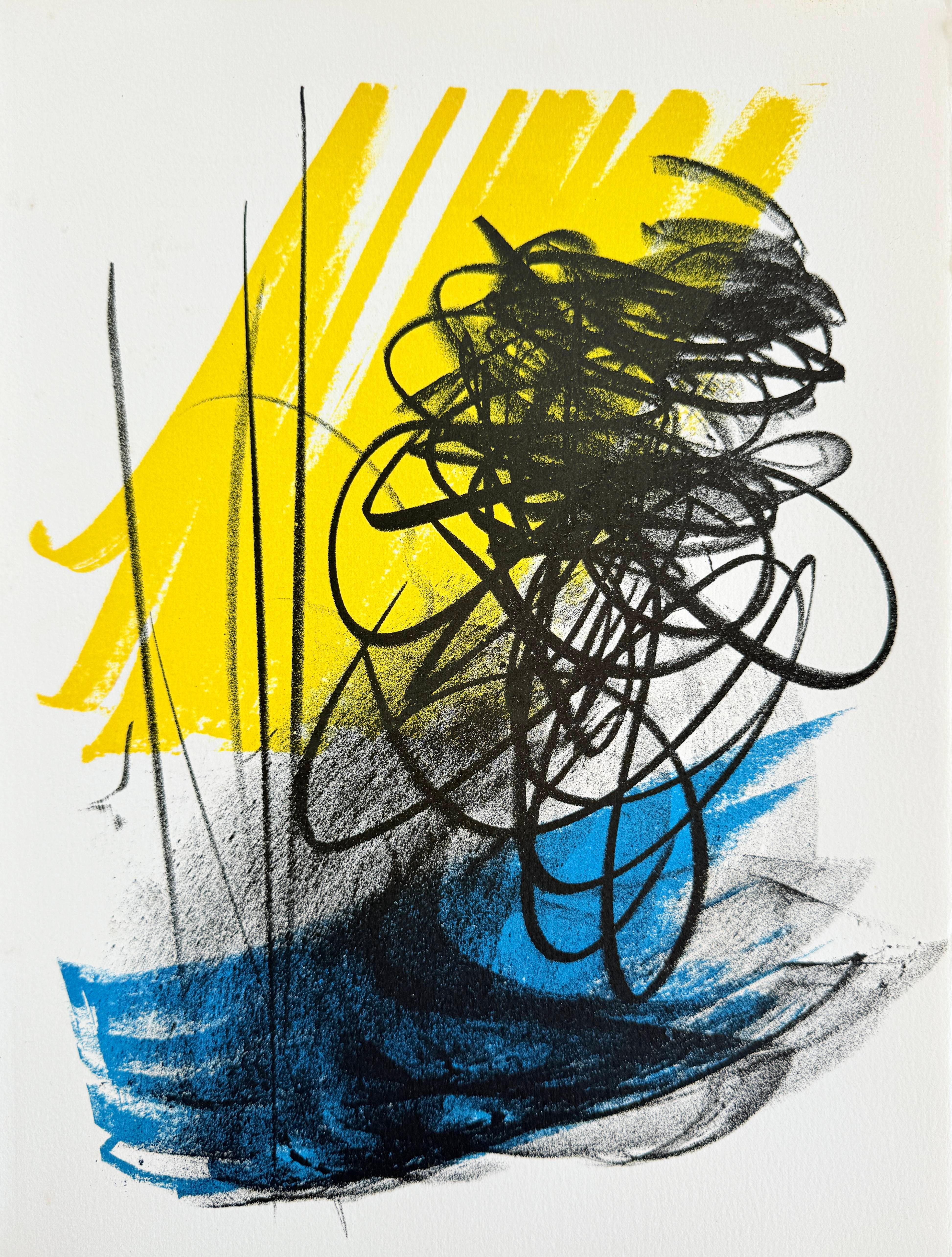 Print di Hans Hartung - Omaggio a San Lazzaro