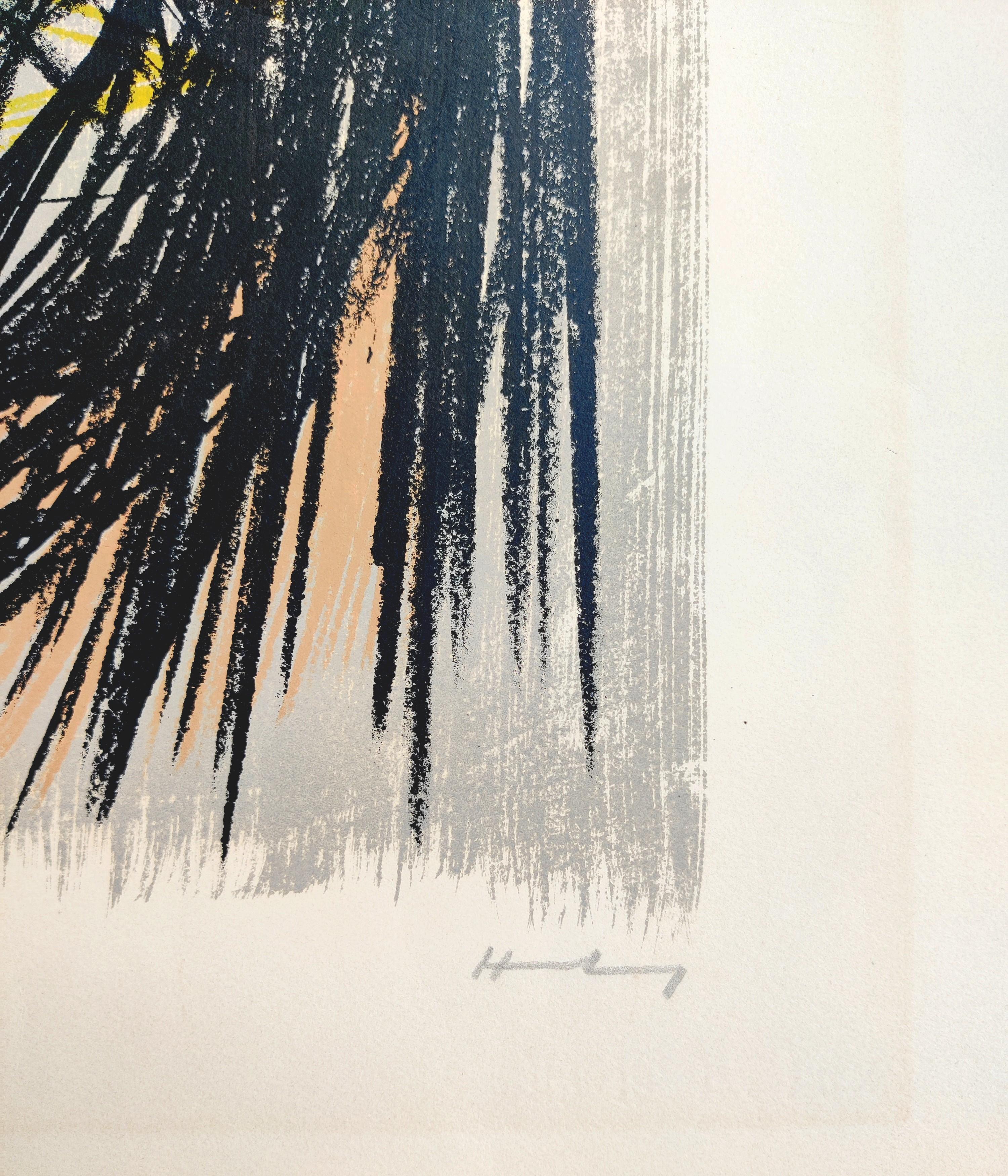 L 11 - Abstract Print by Hans Hartung
