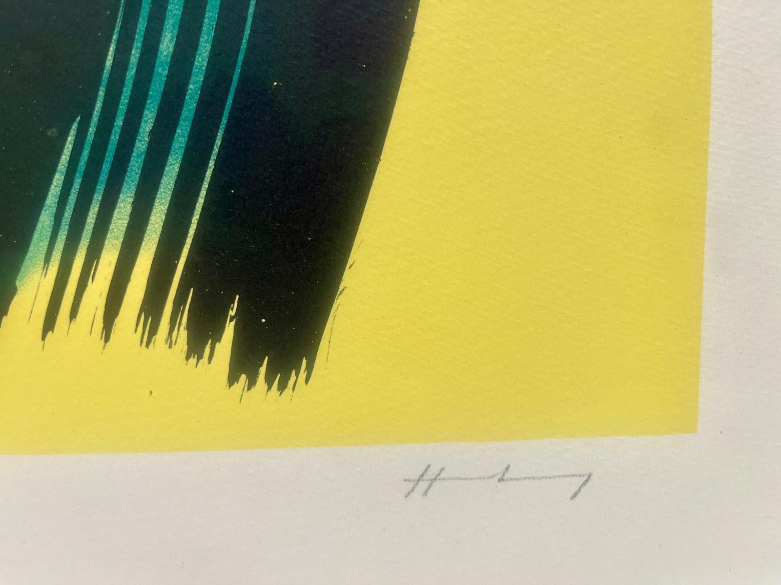 L 1970-4 Farandole - Abstract Print by Hans Hartung