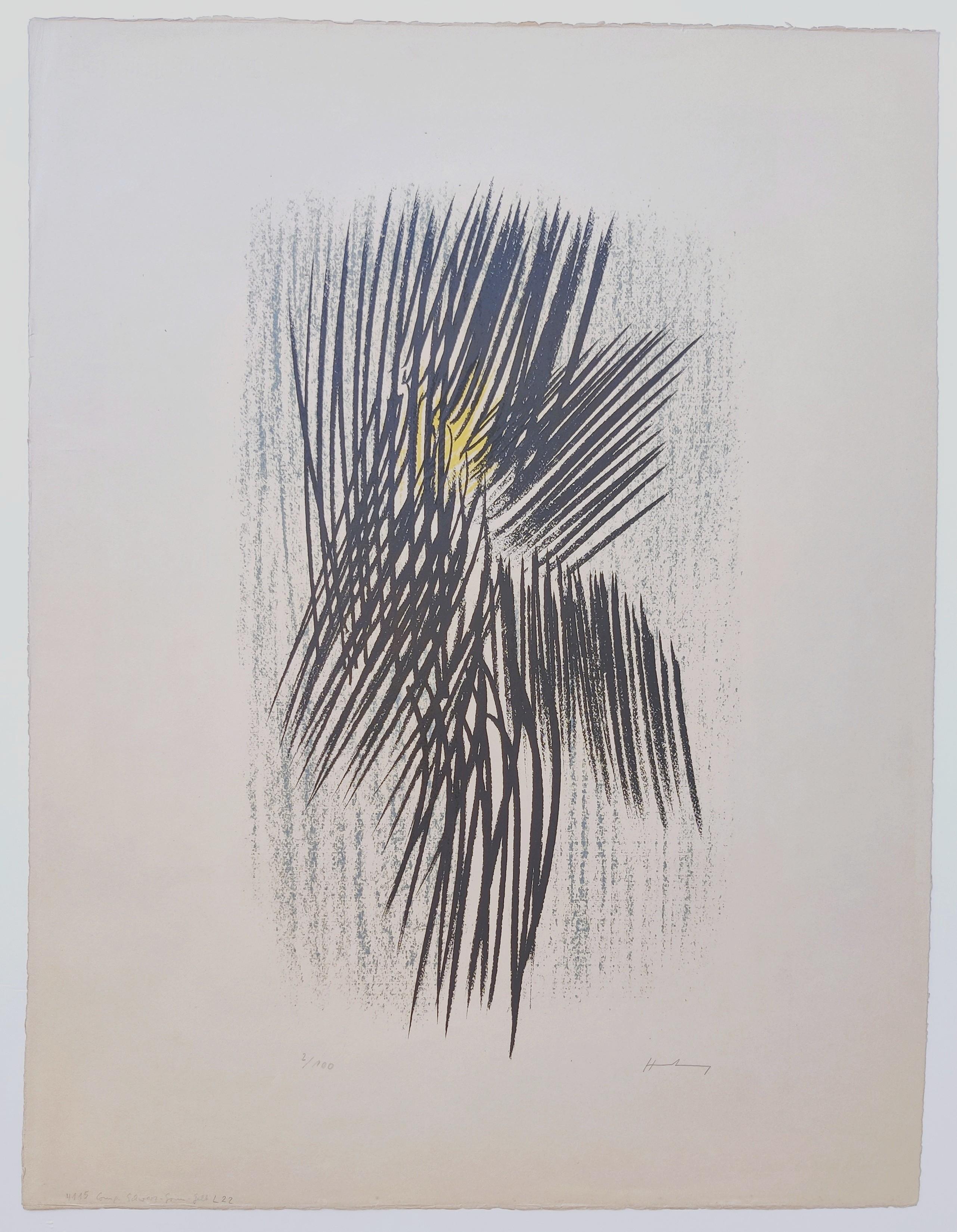 L 22 - Print by Hans Hartung