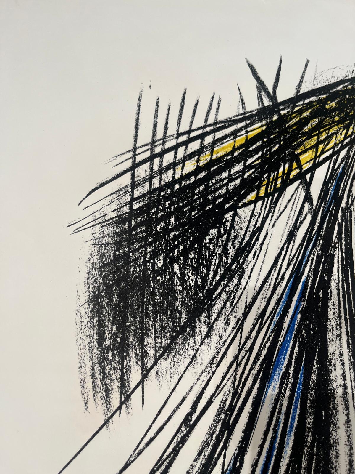 L 23 (Abstrakt), Print, von Hans Hartung