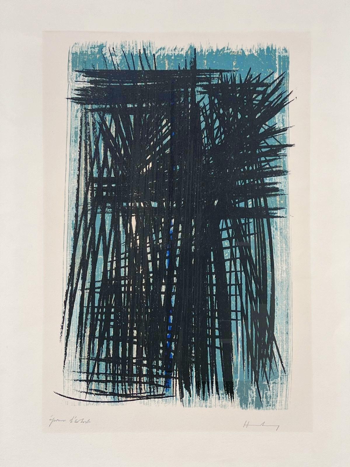 Abstract Print di Hans Hartung - L 32