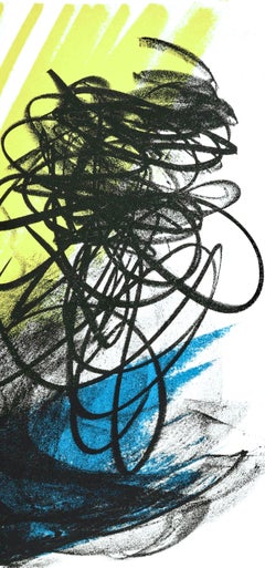 Hans Hartung, The Deferred-2, from San Lazzaro et ses Amis, 1975