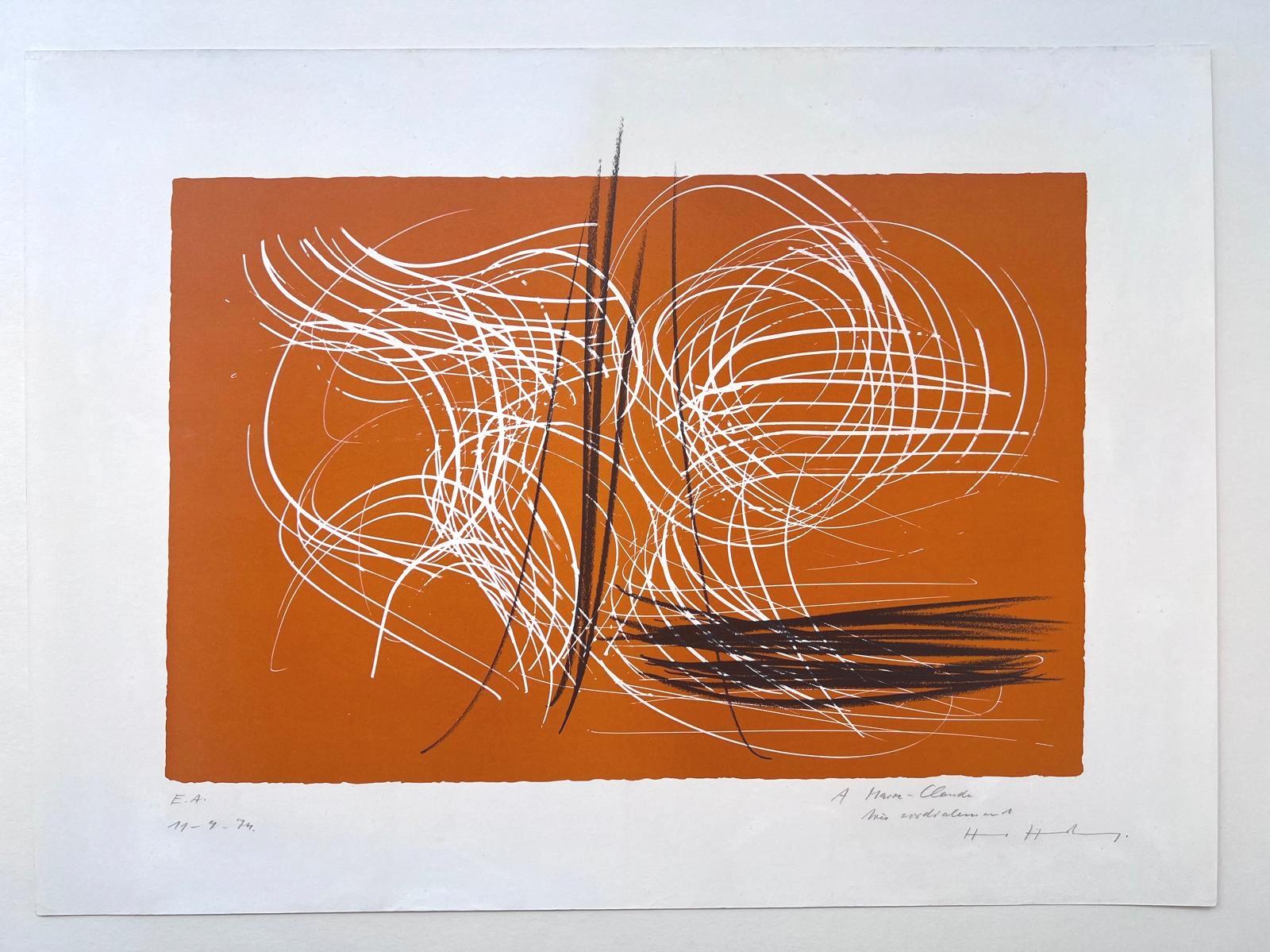 L1971-4 - Print de Hans Hartung