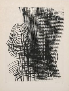 Miro soir et matin, Gravure moderne de Hans Hartung