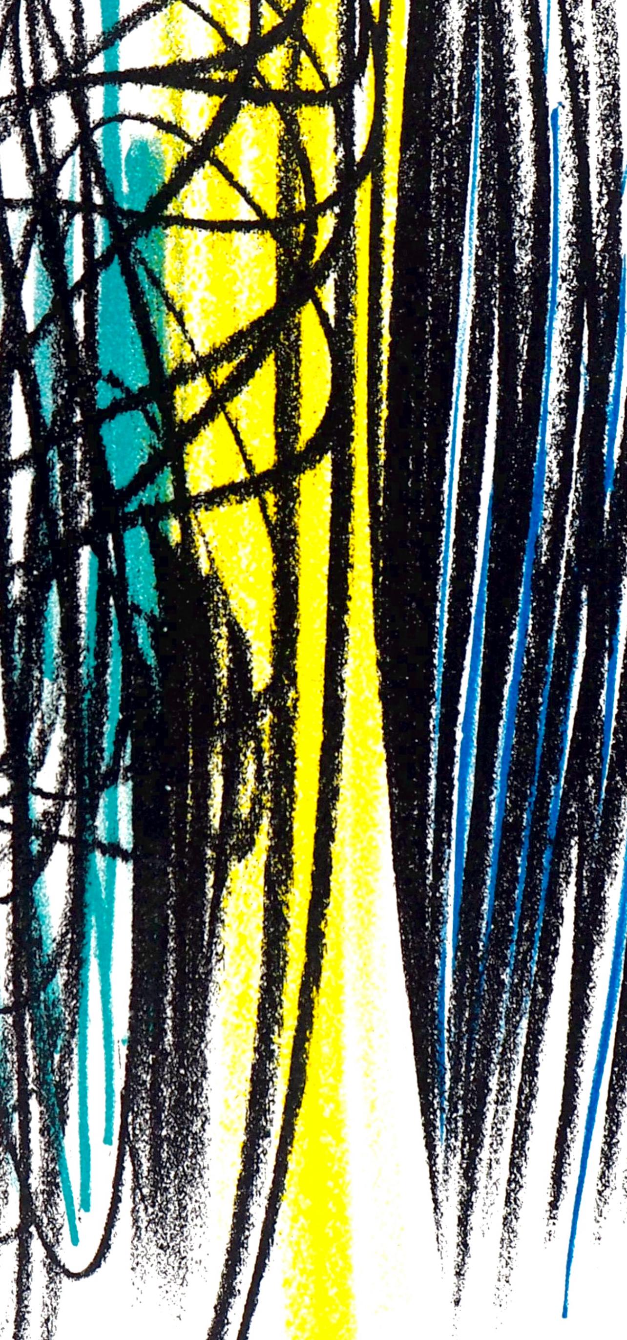P. 1958-35, Sociedad Internacional de Arte del Siglo XX - Print Moderno de Hans Hartung