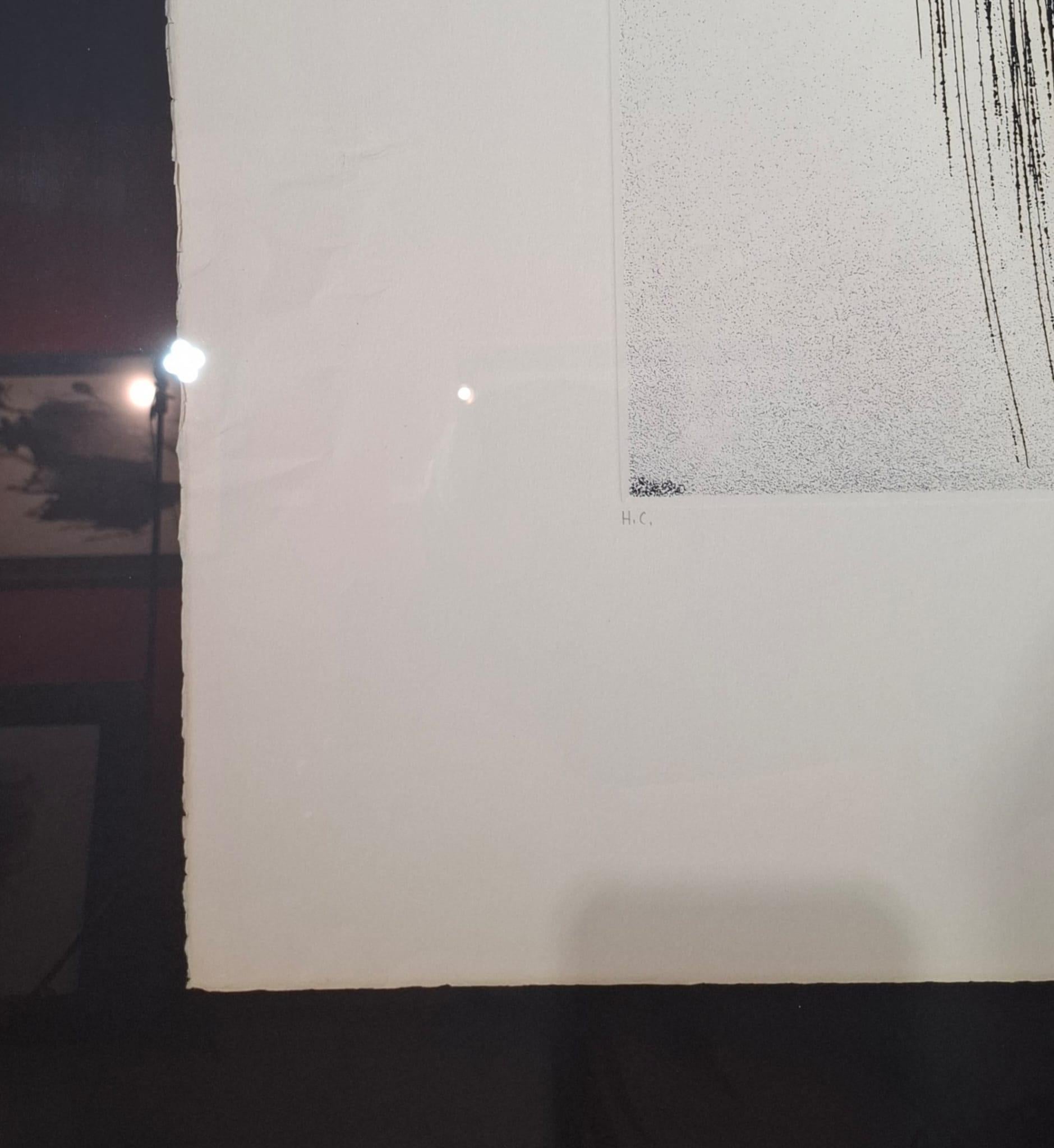 Sin título - Abstract Print by Hans Hartung