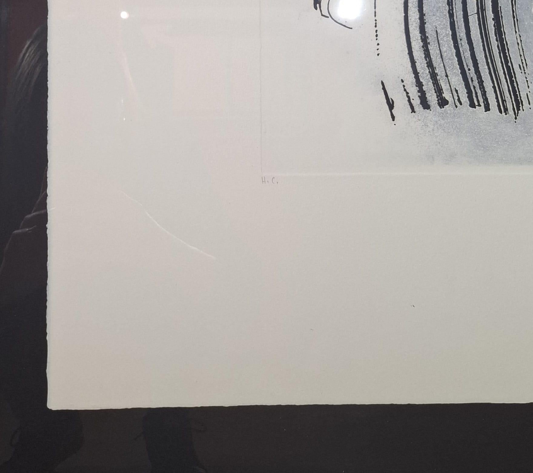 Sin título - Abstract Print by Hans Hartung
